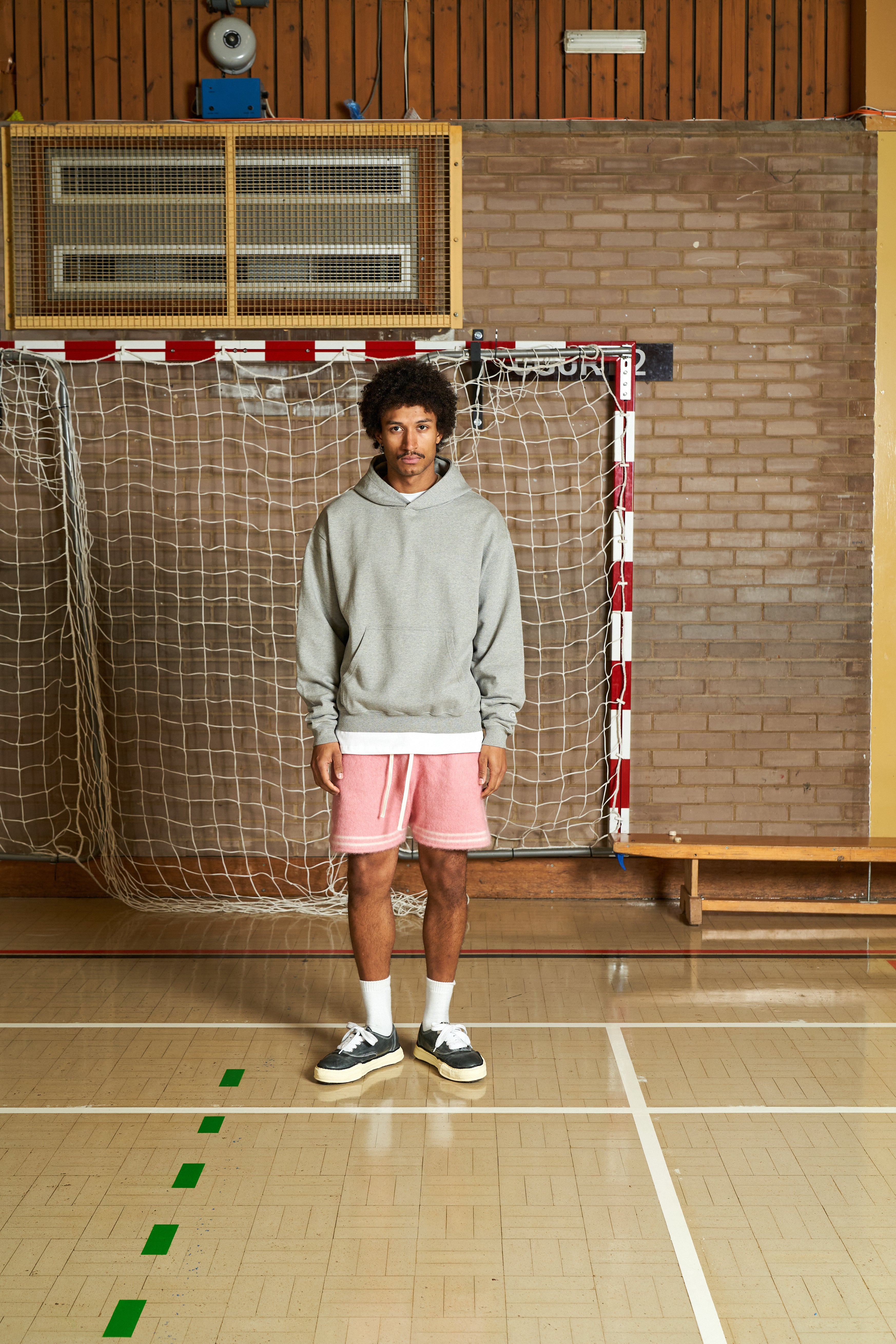 Harmonious Mohair Baller Shorts - Pink