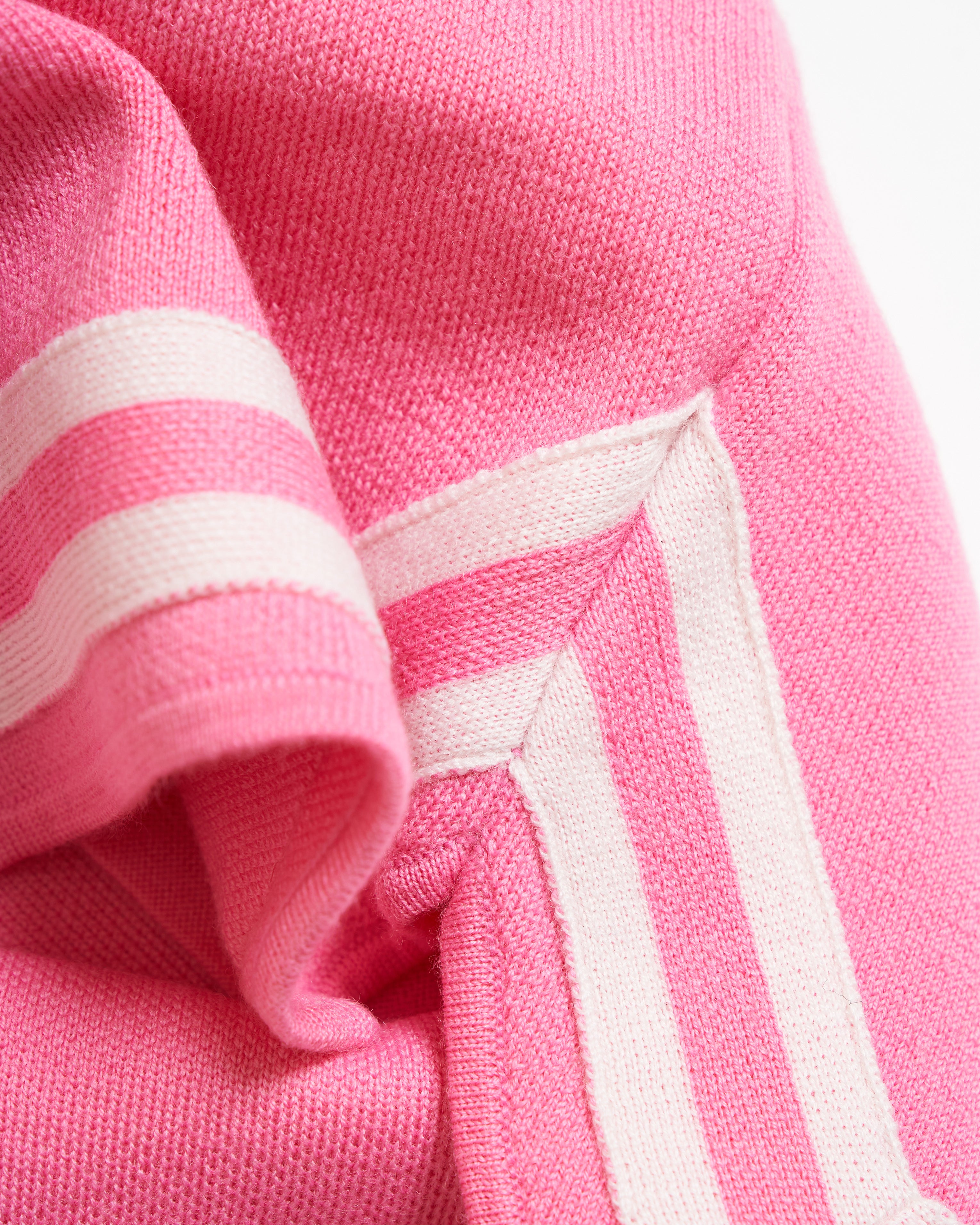 Harmonious pink merino baller shorts