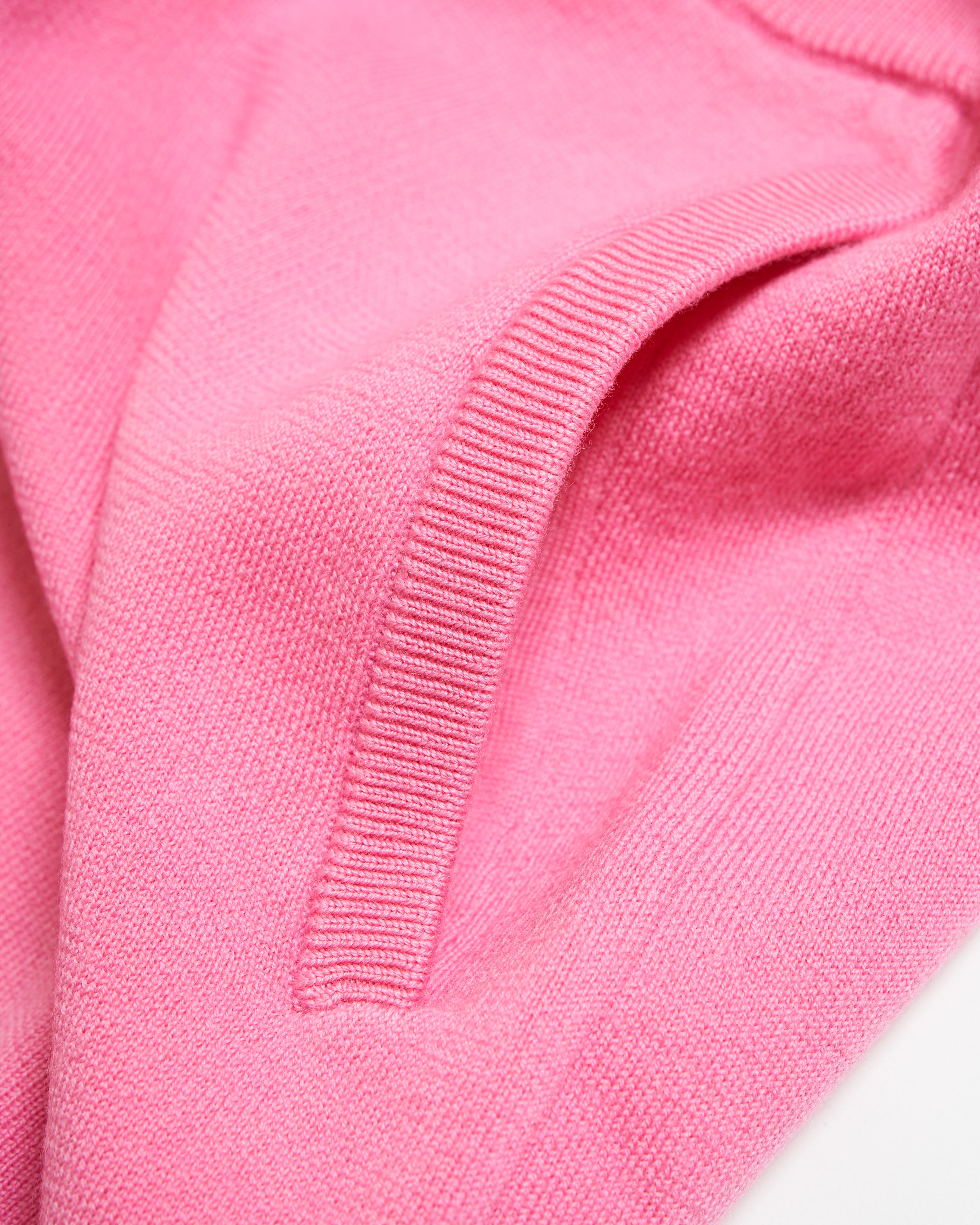 Harmonious pink merino baller shorts