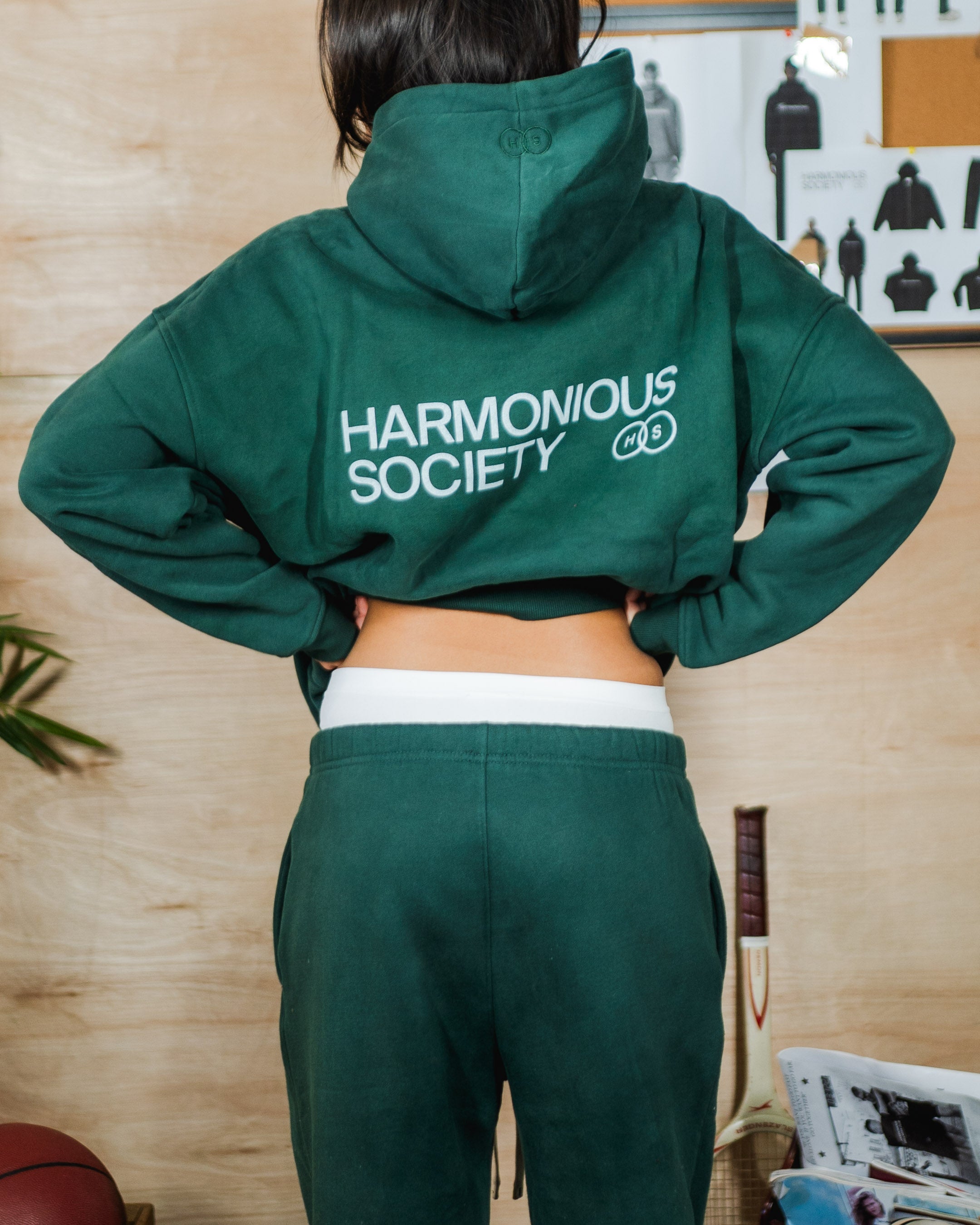 Cosy Hoodie - Bottle Green