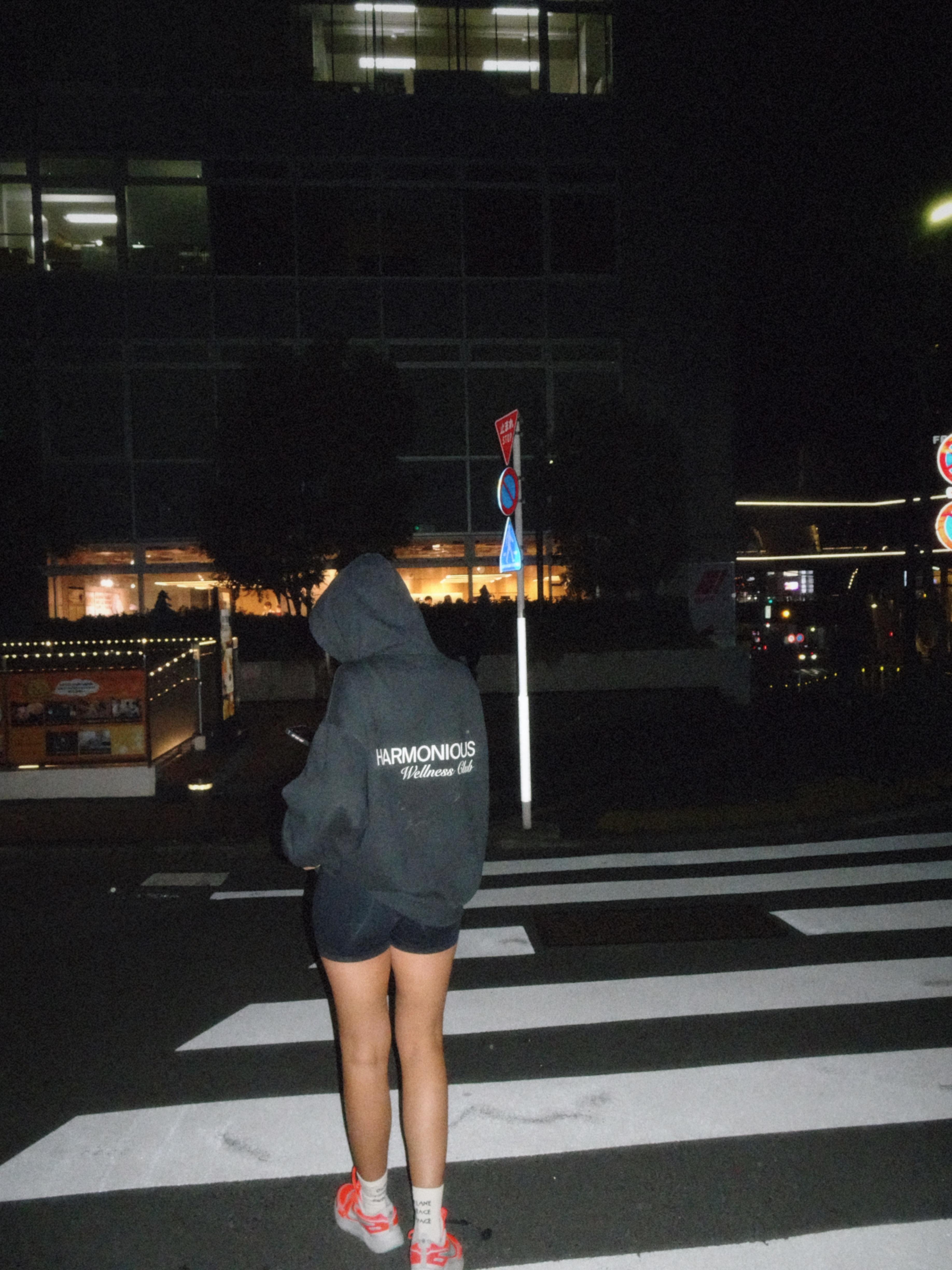 Wellness Club Hoodie - Vintage Black