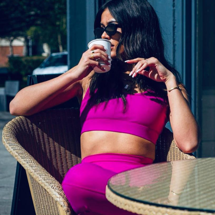 HS x EYO Lucie Legging - Lotus Pink