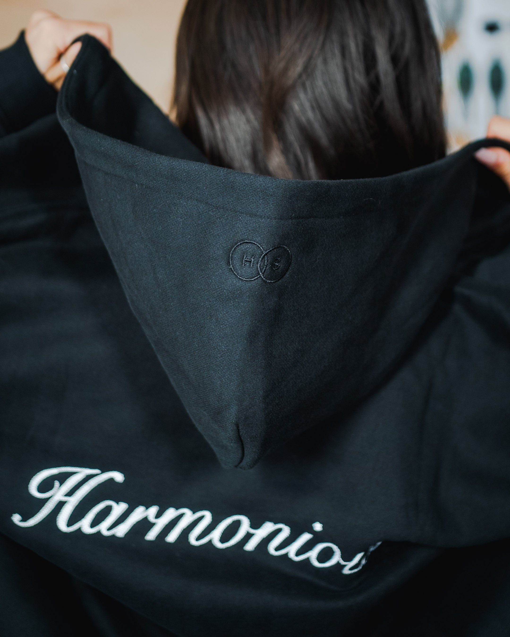 Cosy Zipped Hoodie - Storm Black