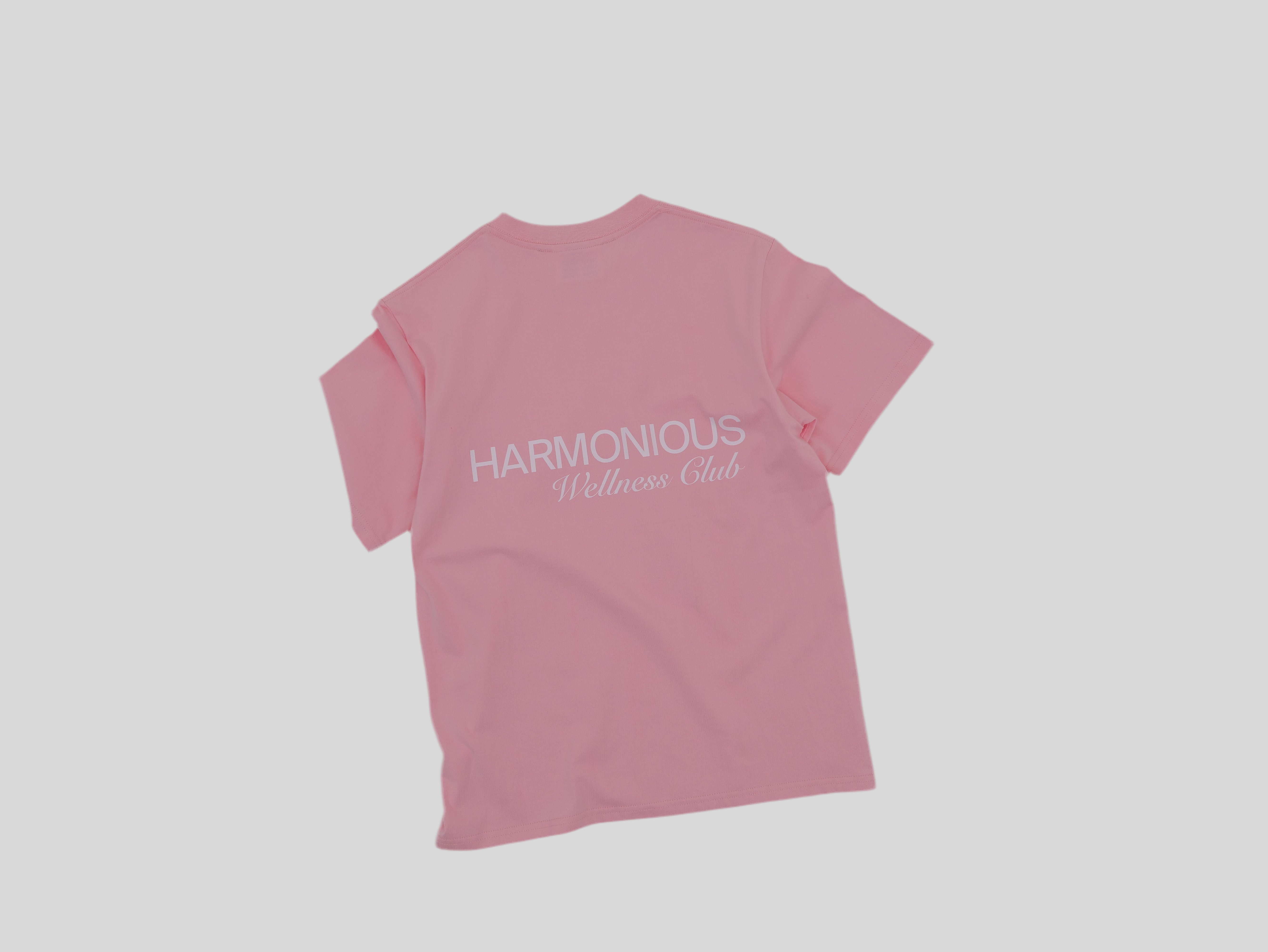 Womens Wellness Club T-Shirt Baby Pink