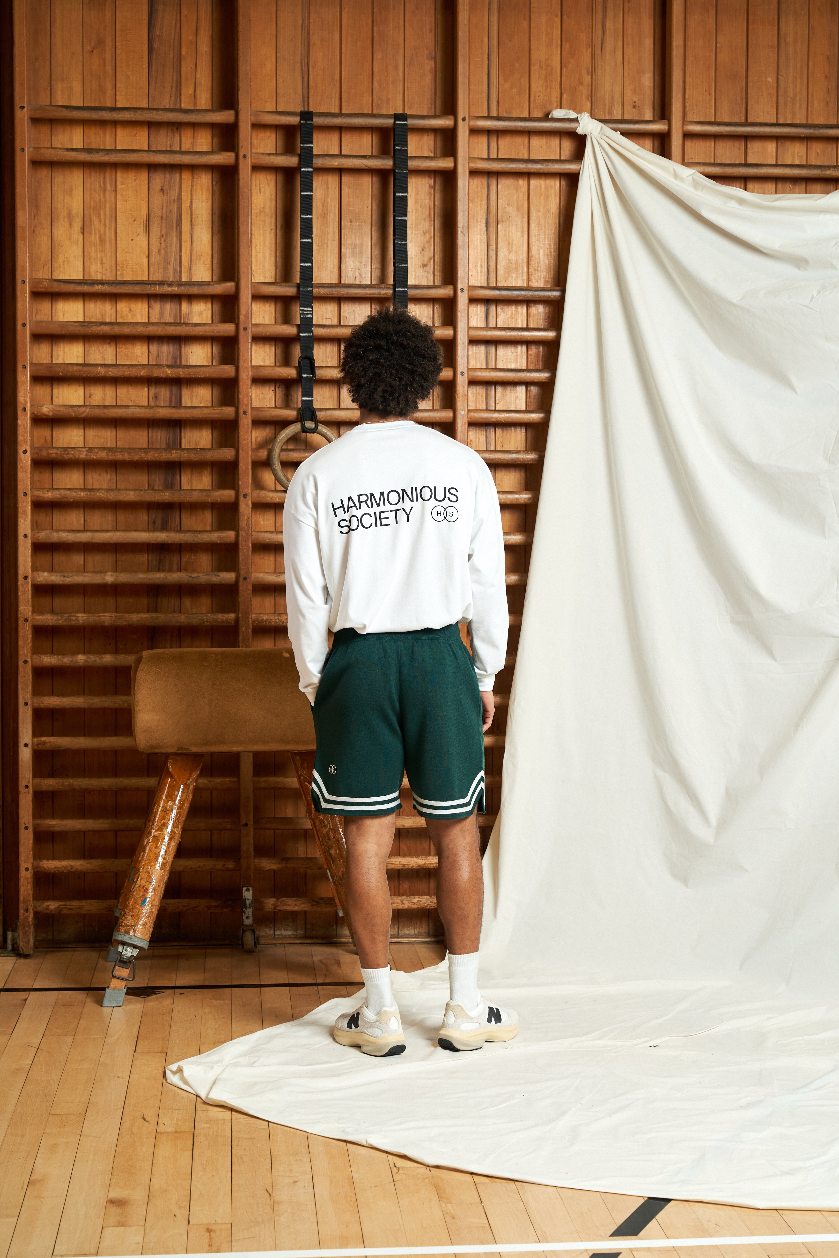 Merino Baller Shorts-Green Core