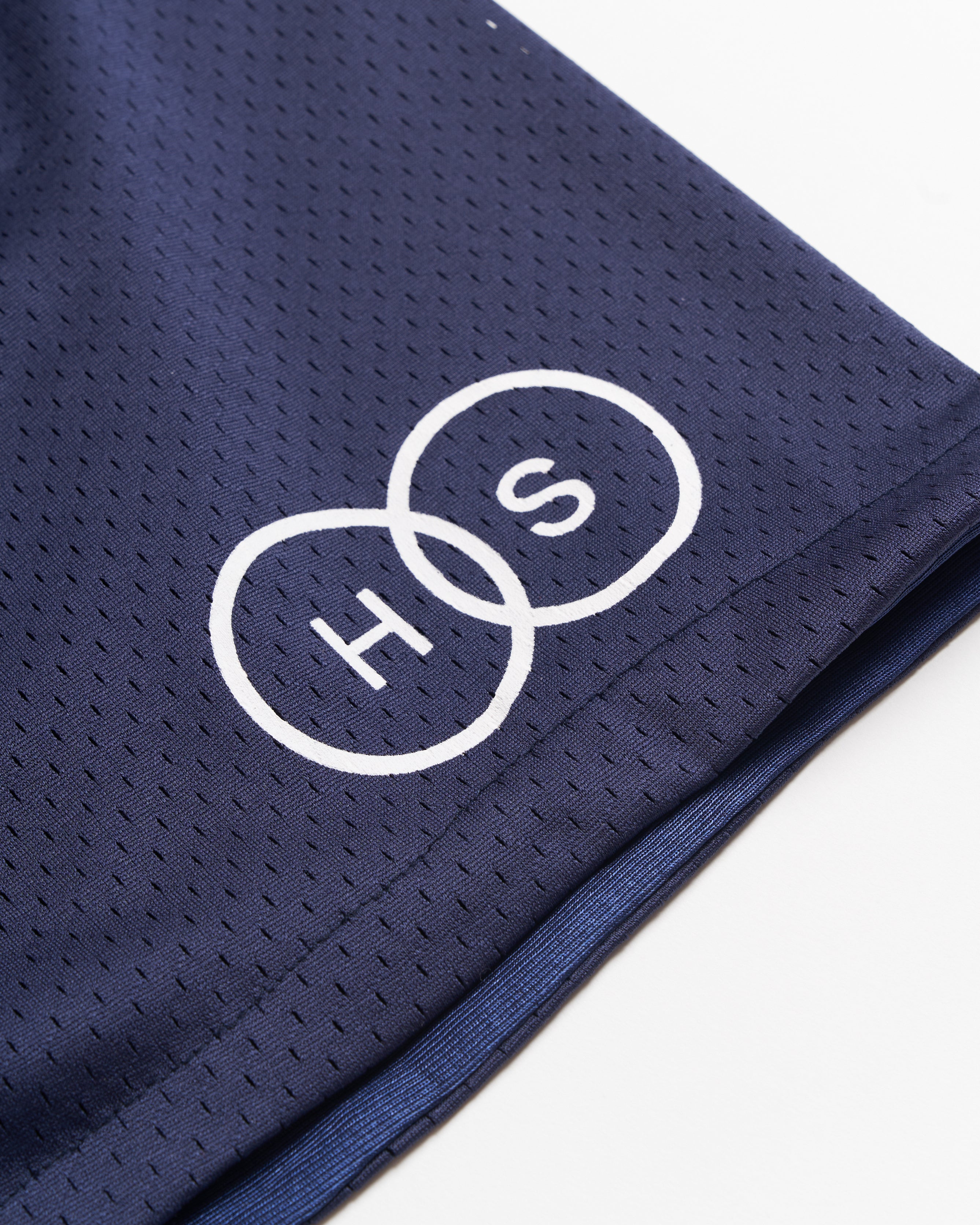 Harmonious Retro Mesh Shorts - Navy