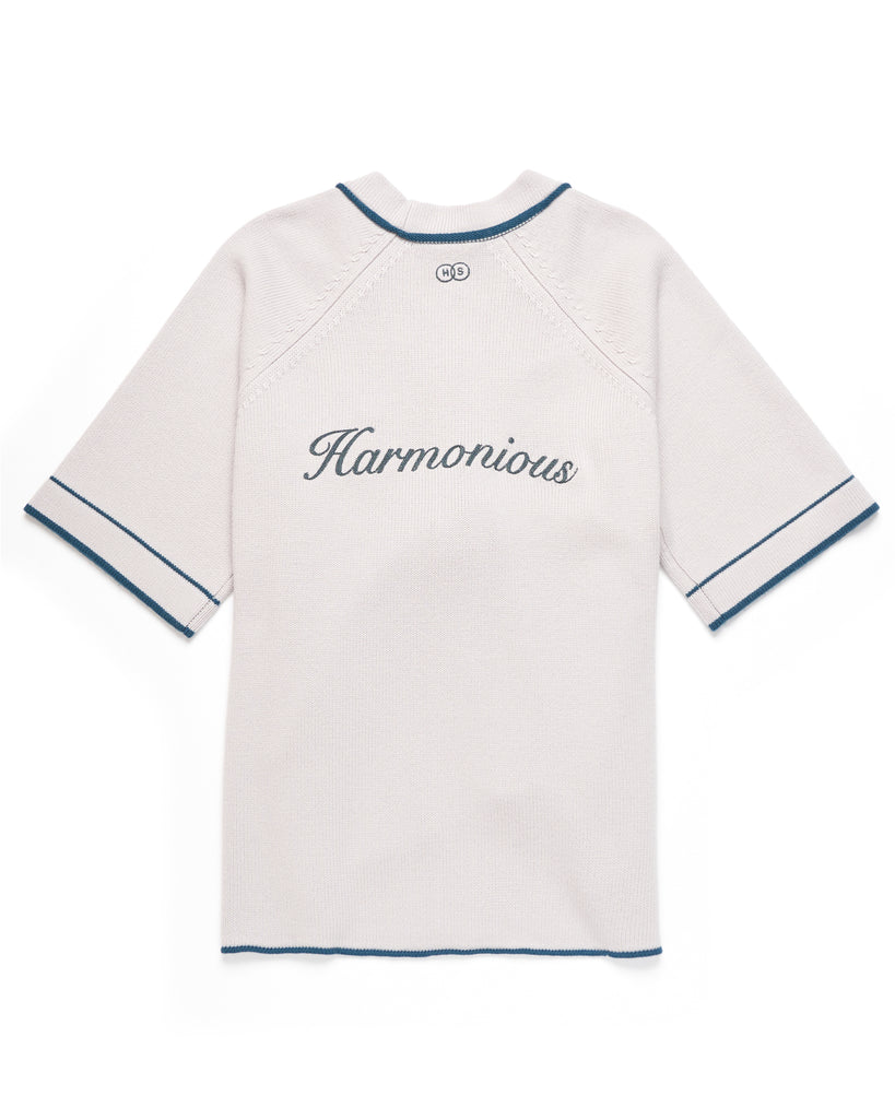 Harmonious Merino Baseball Shirt - Stone