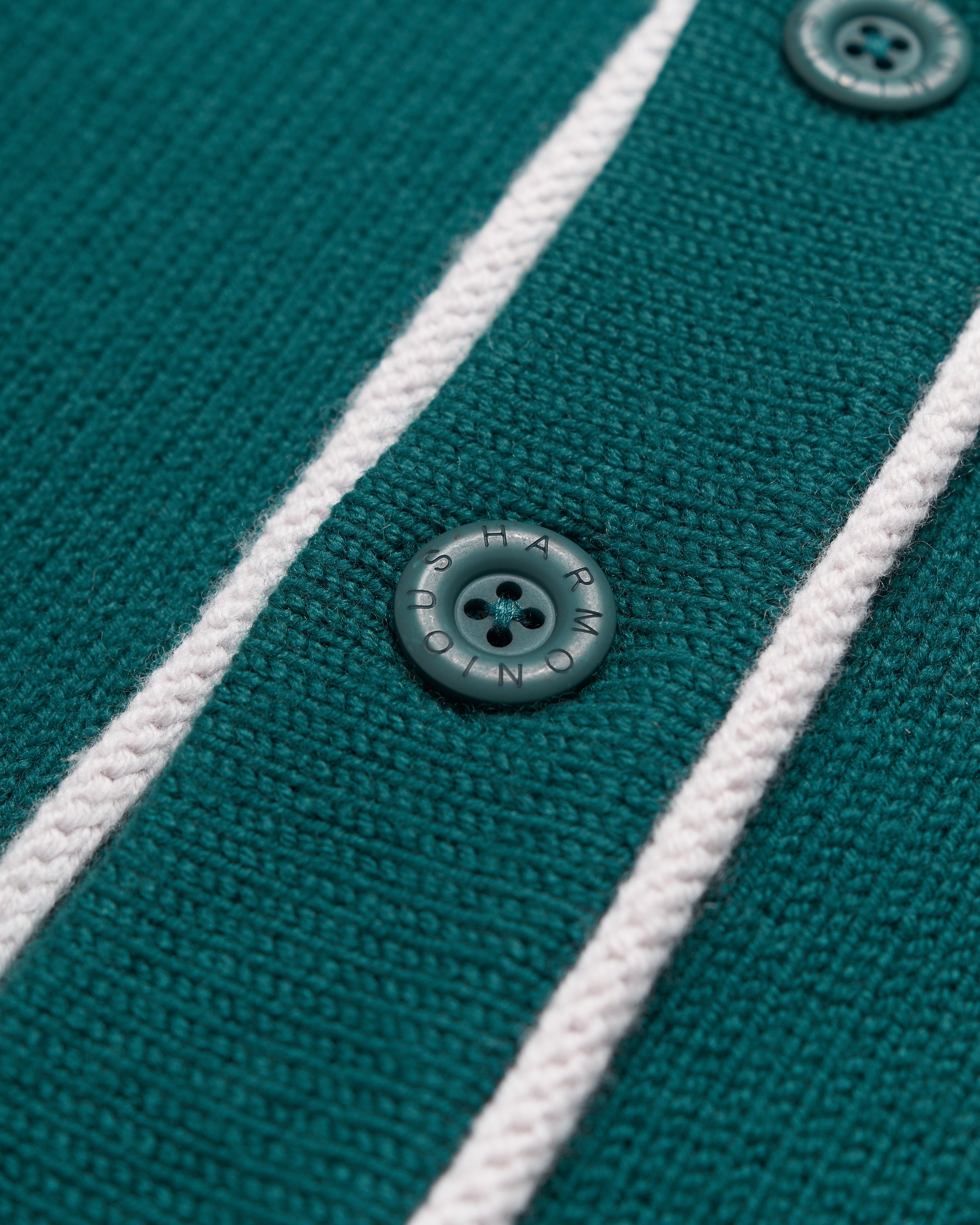 Harmonious Merino Baseball Shirt - Teal