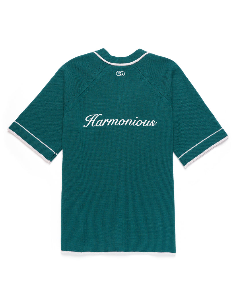 Harmonious Merino Baseball Shirt - Teal