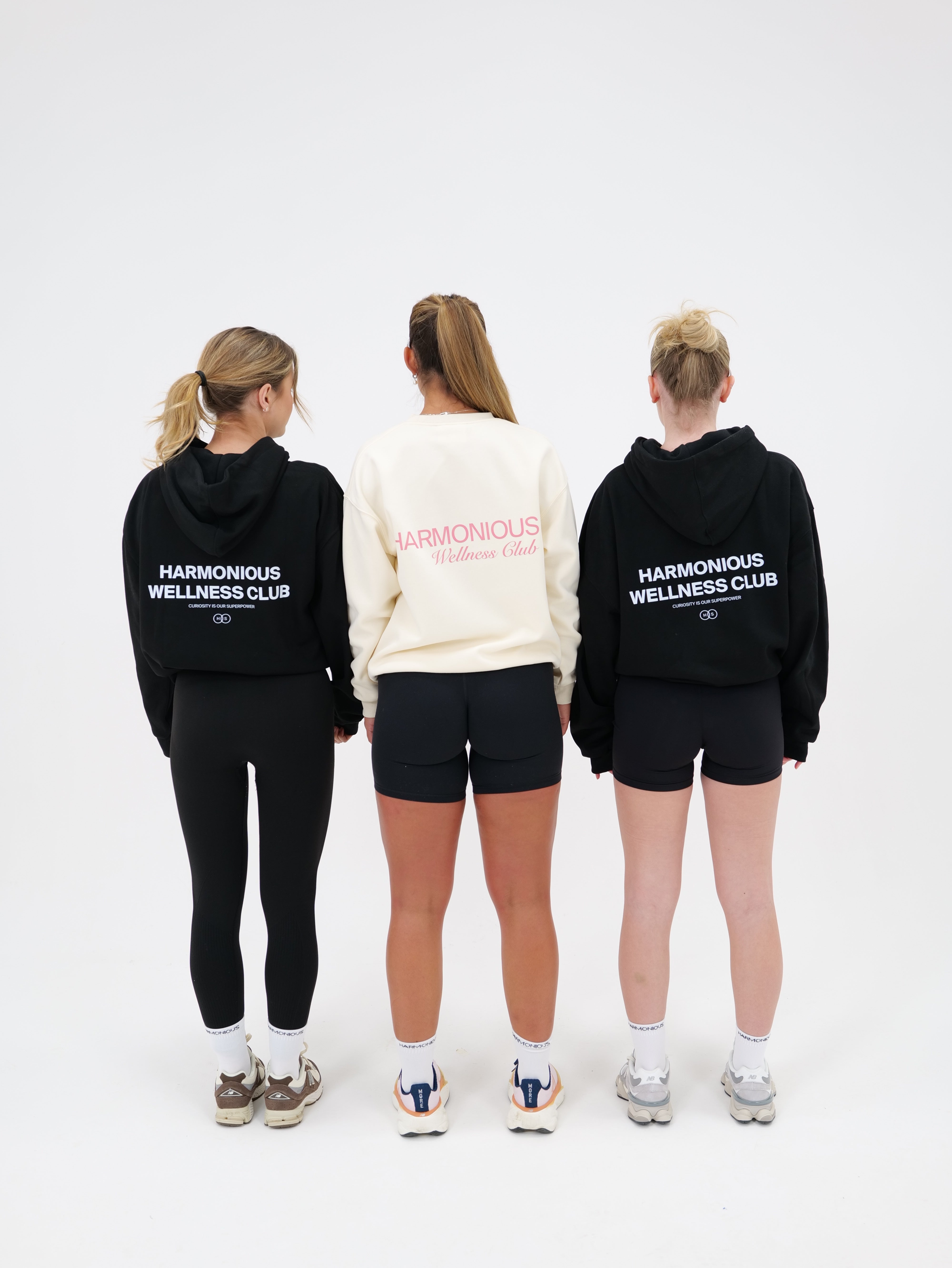 Wellness Club Hoodie Black