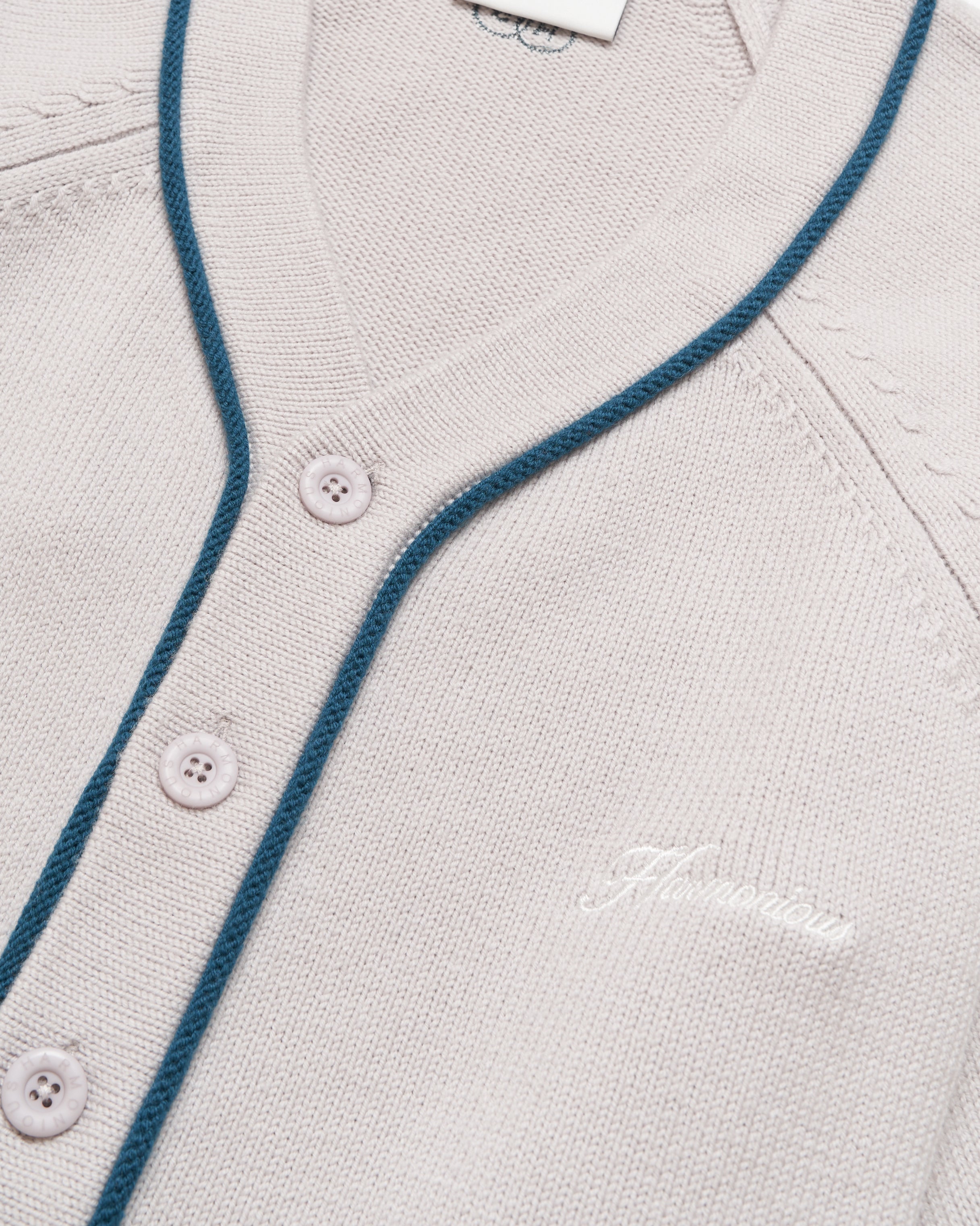 Harmonious Merino Baseball Shirt - Stone