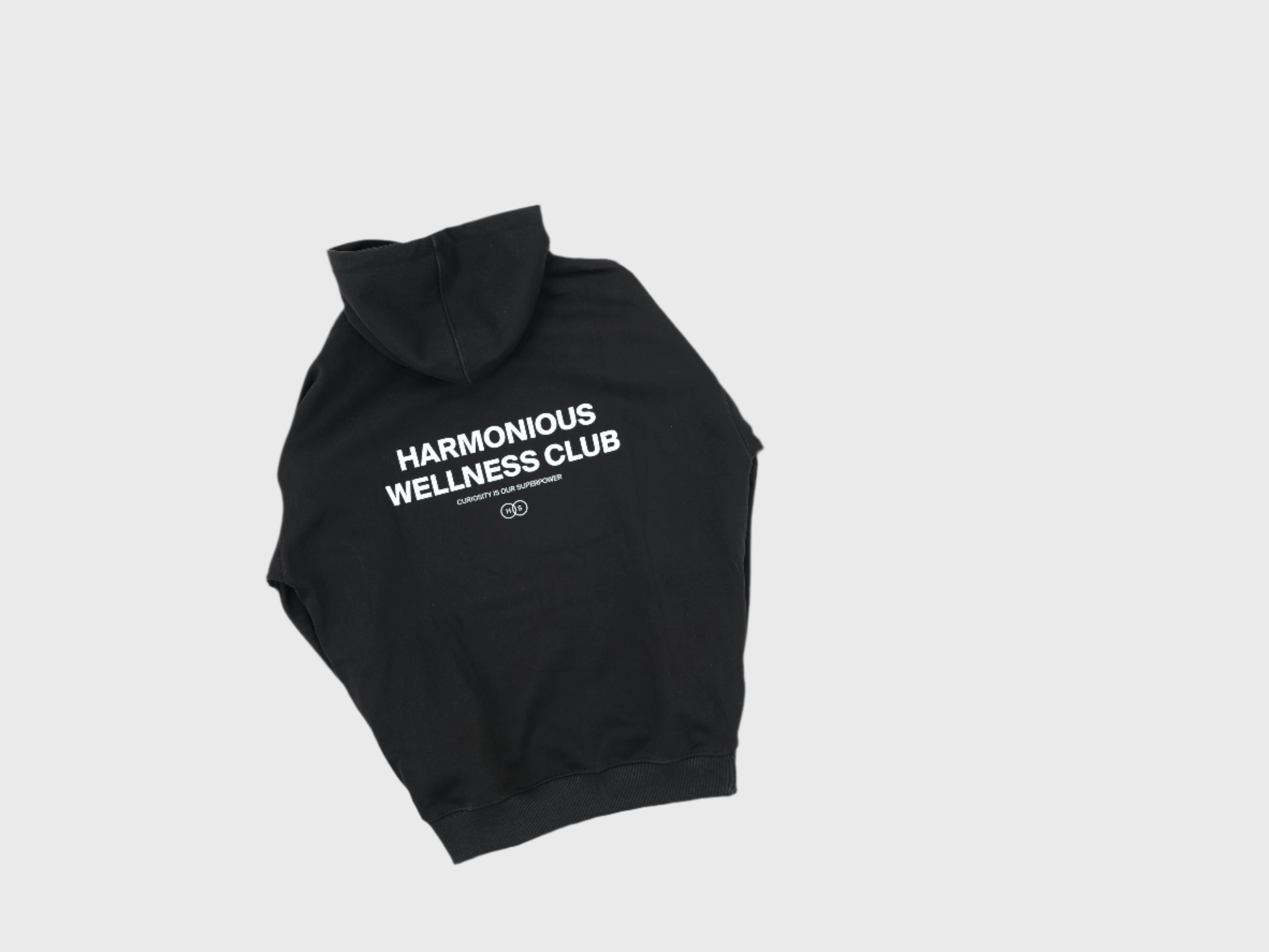 Wellness Club Hoodie Black