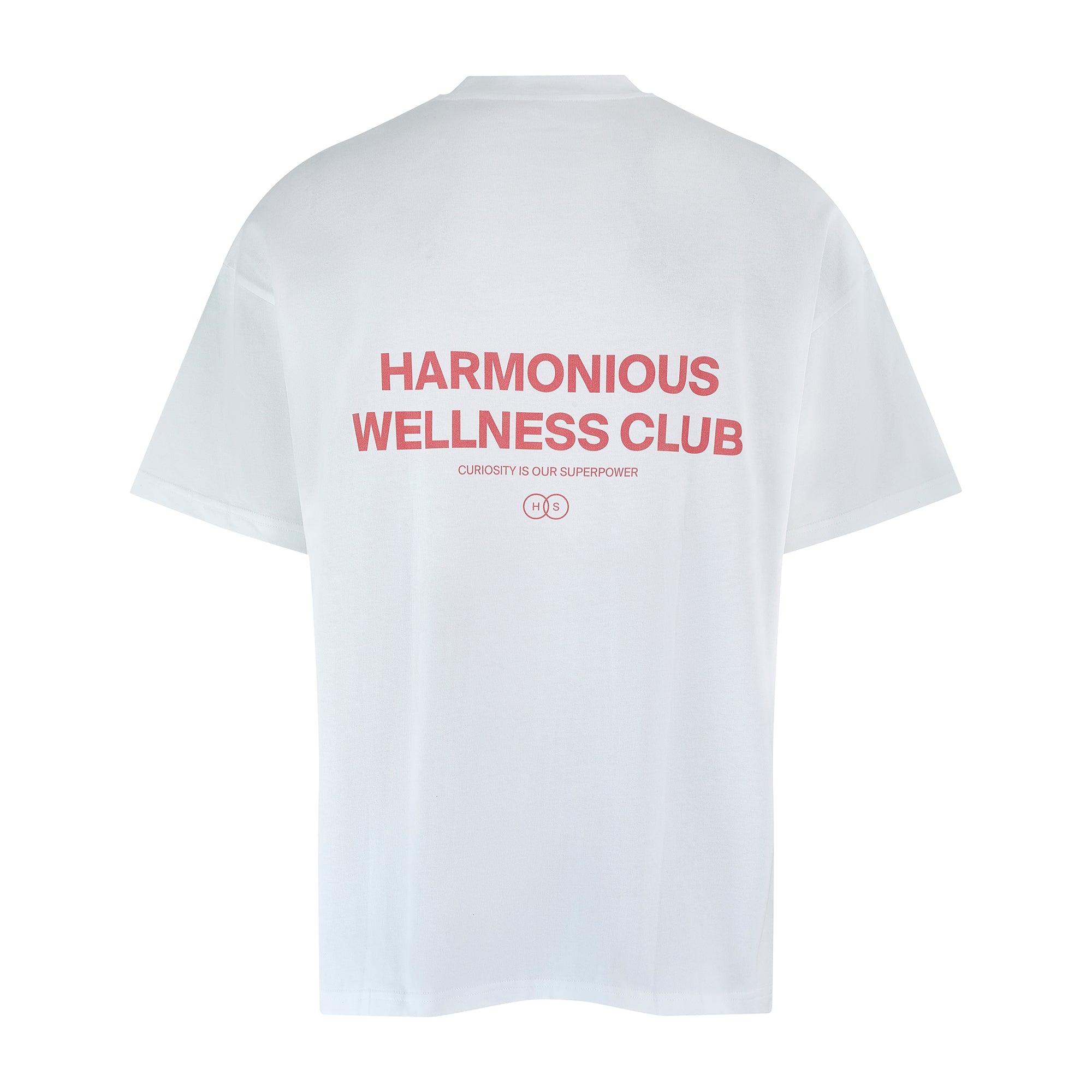 Oversized Wellness Club T-Shirt White