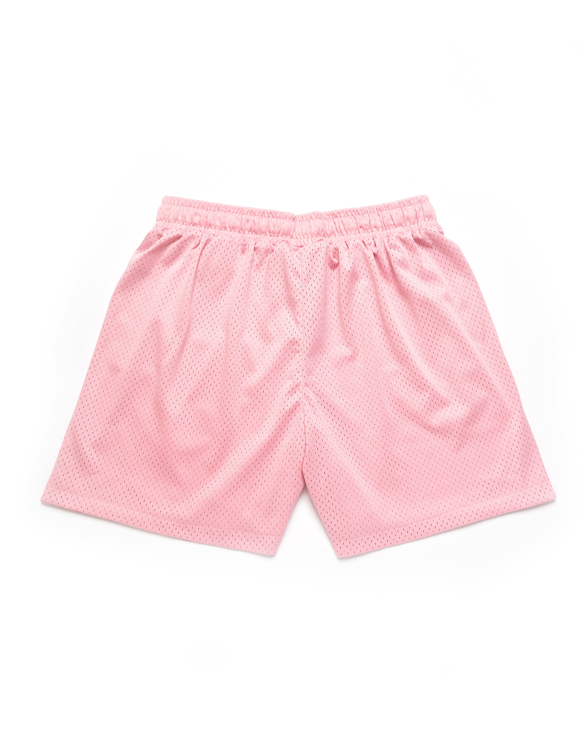 Harmonious Retro Mesh Shorts - Pink