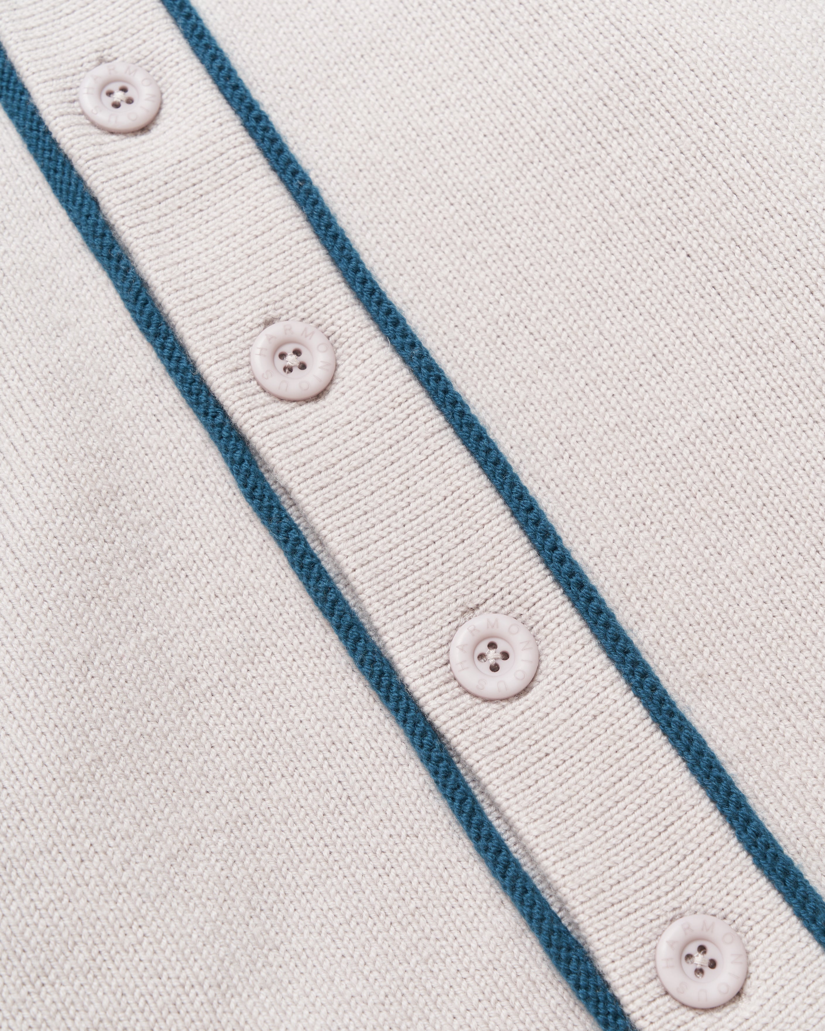 Harmonious Merino Baseball Shirt - Stone