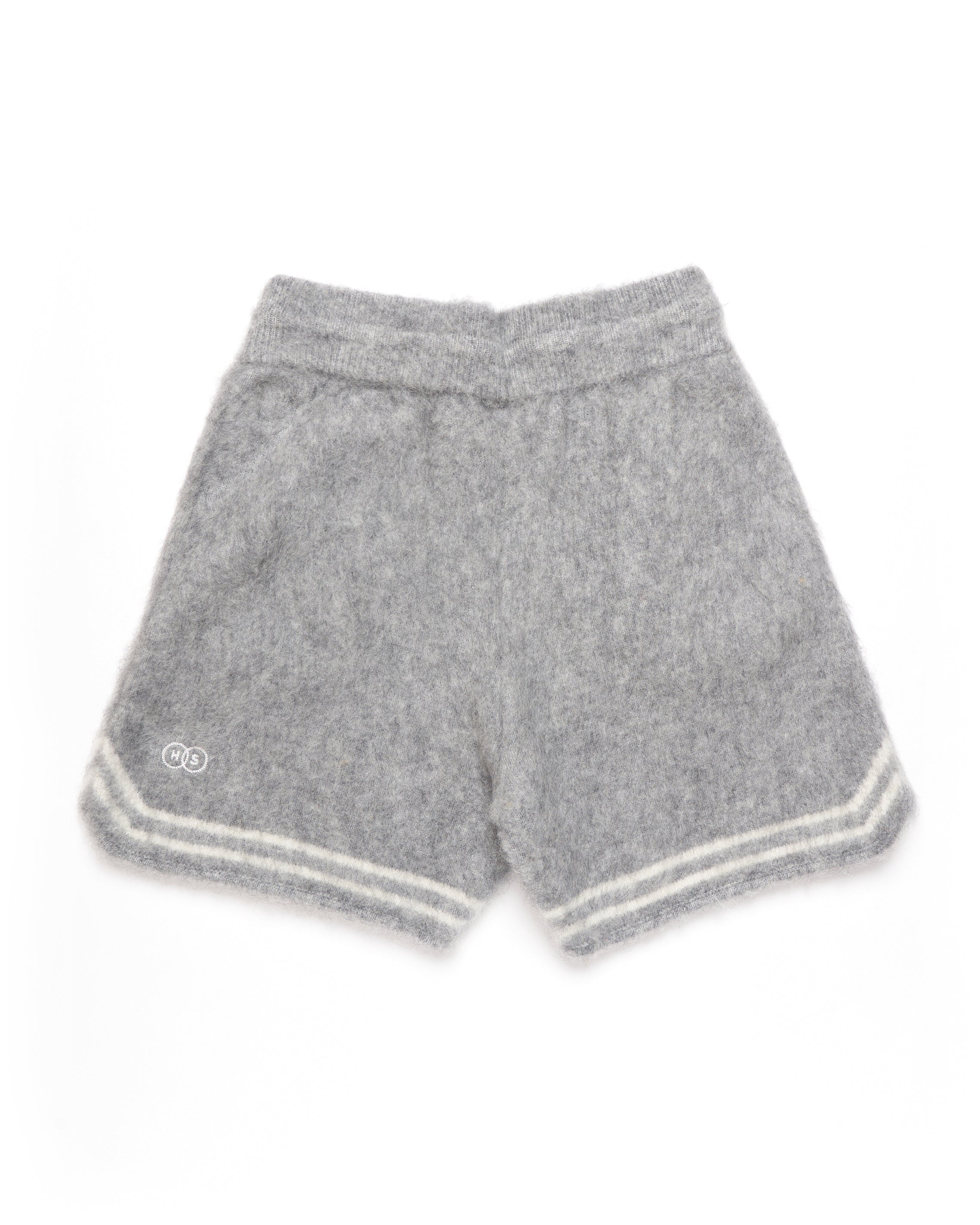 Harmonious Mohair Baller Shorts - Grey