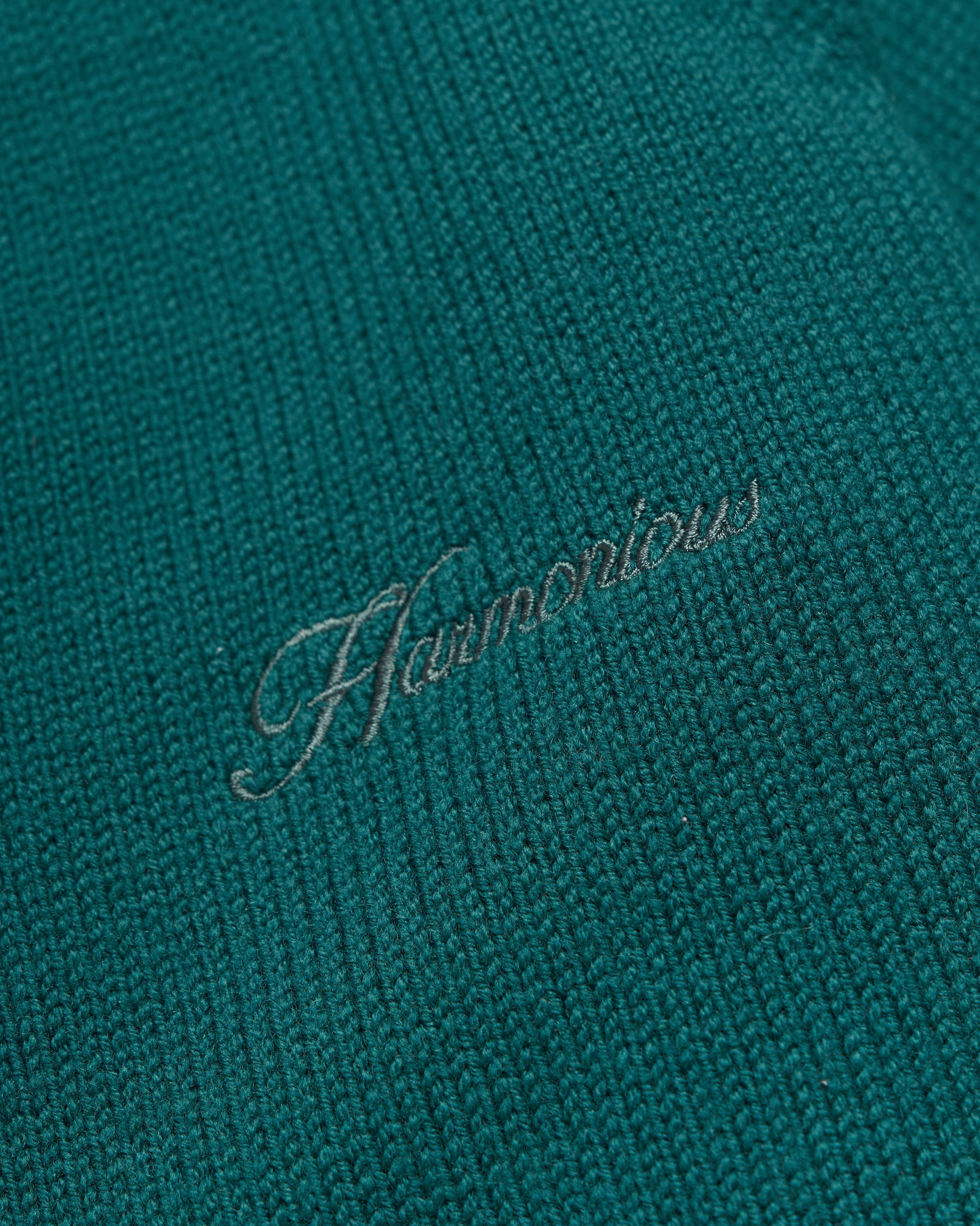 Harmonious Merino Baseball Shirt - Teal