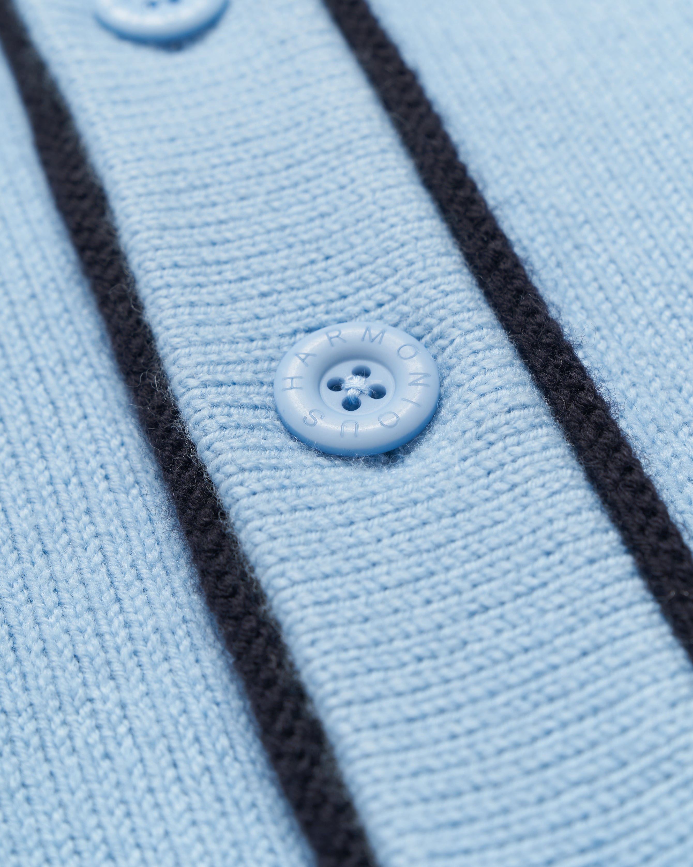 Harmonious baseball shirt - baby blue
