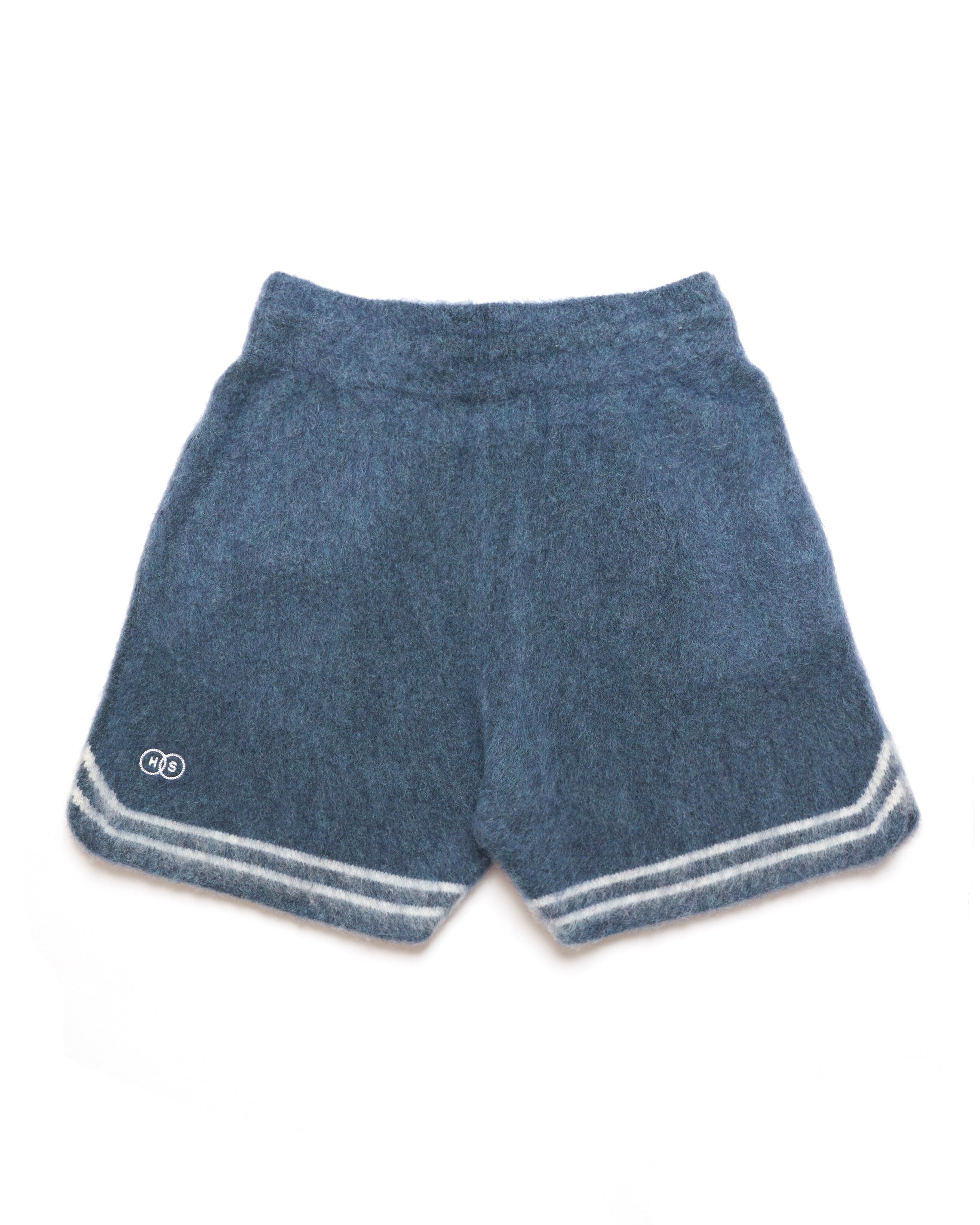 Harmonious Mohair Shorts - Blue