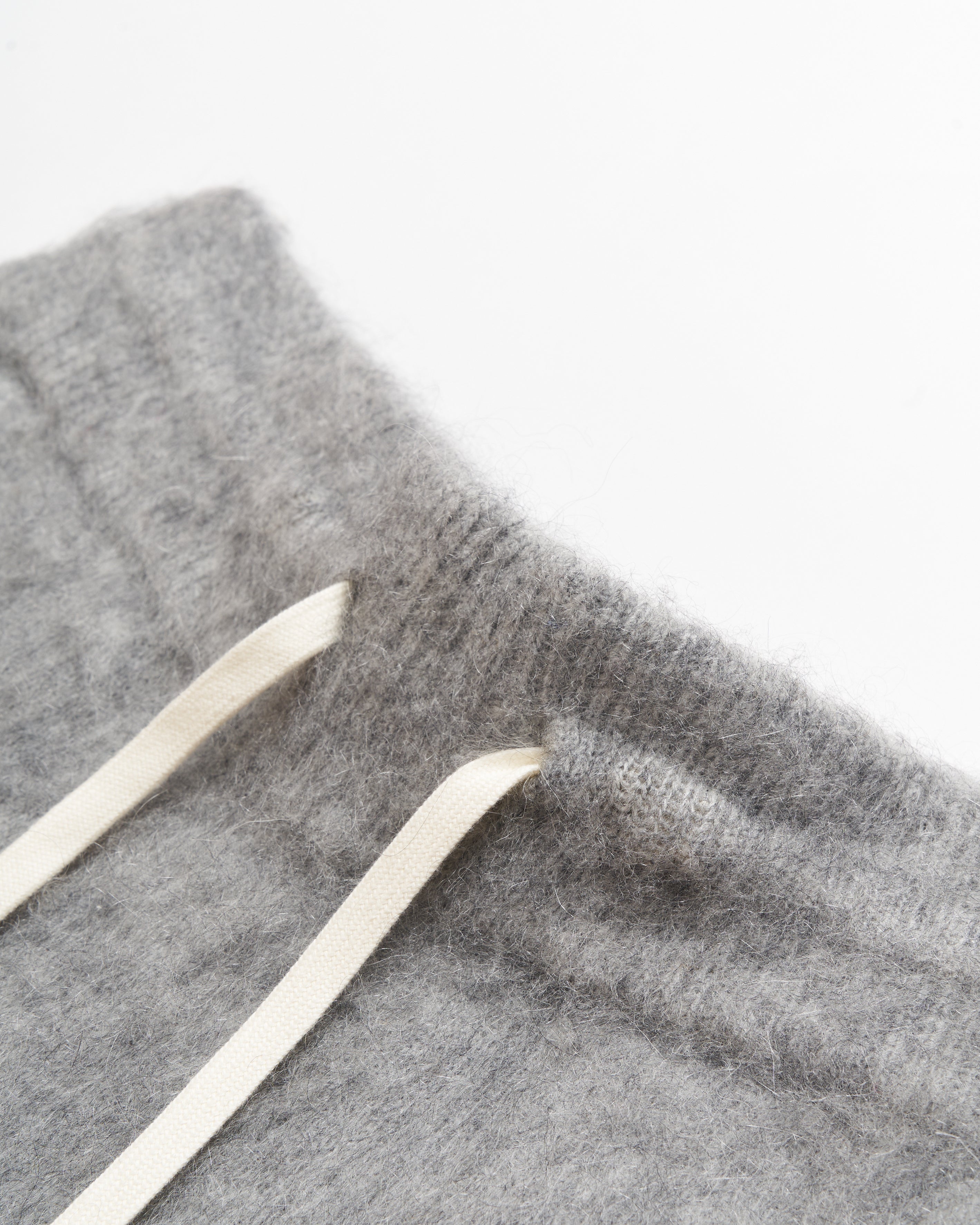 Harmonious Mohair Baller Shorts - Grey