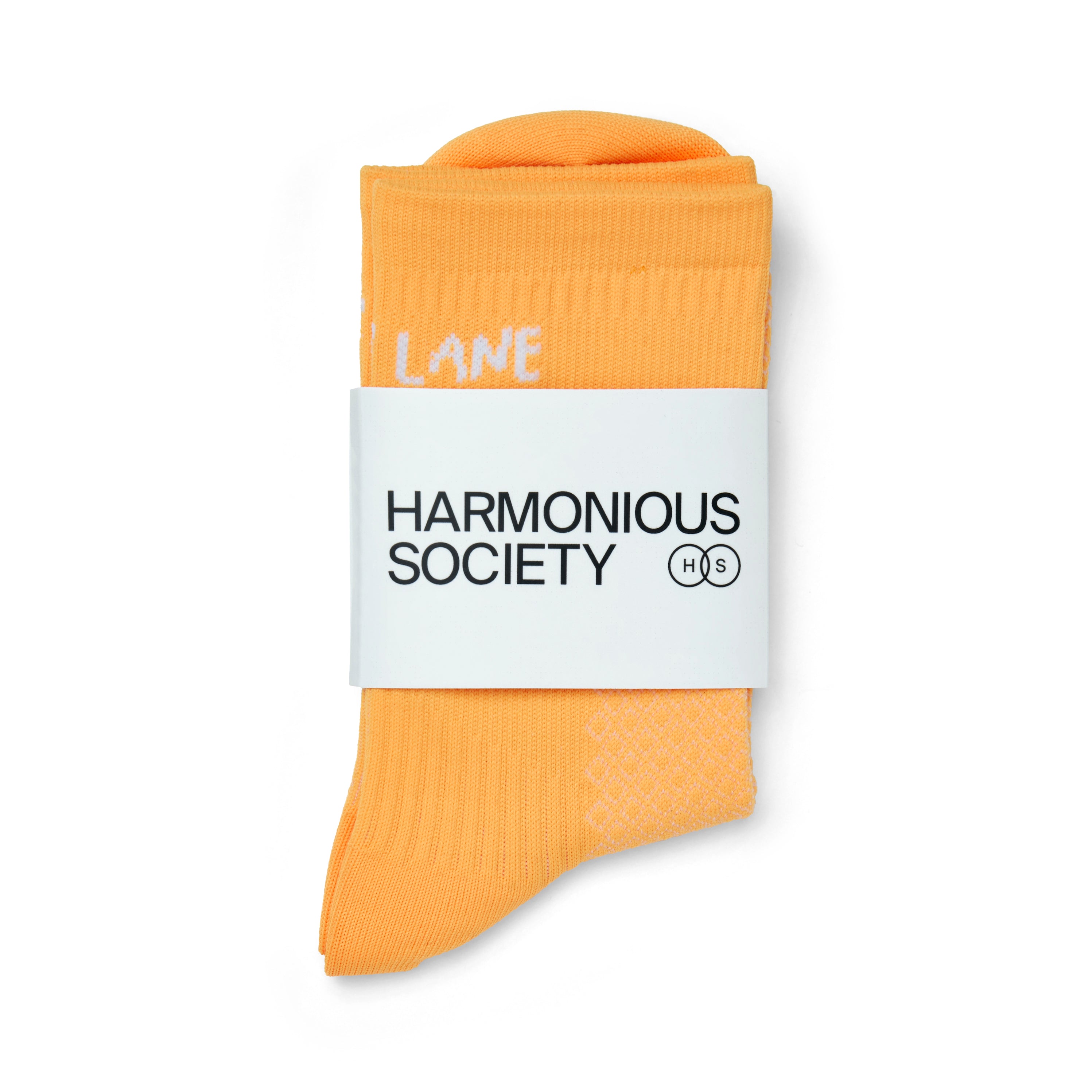 Own Lane Socks - Vibrant Orange