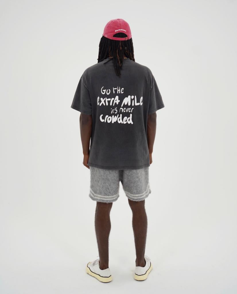 Harmonious ‘Extra Mile’ Tshirt - Vintage Black