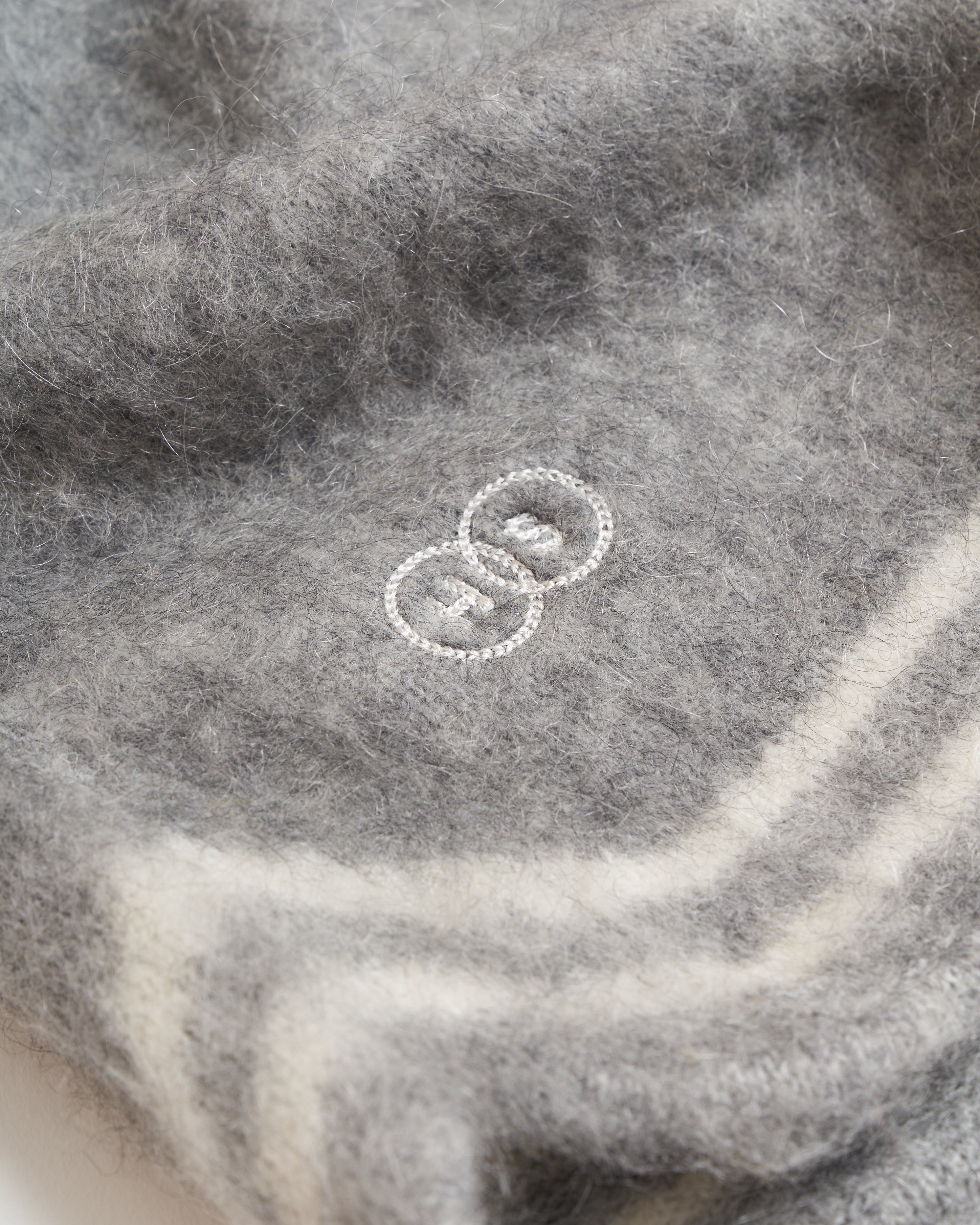 Harmonious Mohair Baller Shorts - Grey