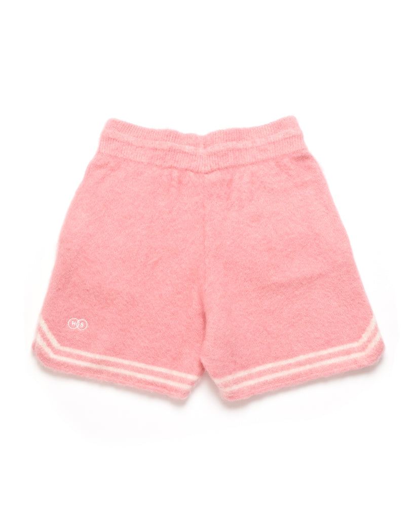 Harmonious Mohair Baller Shorts - Pink