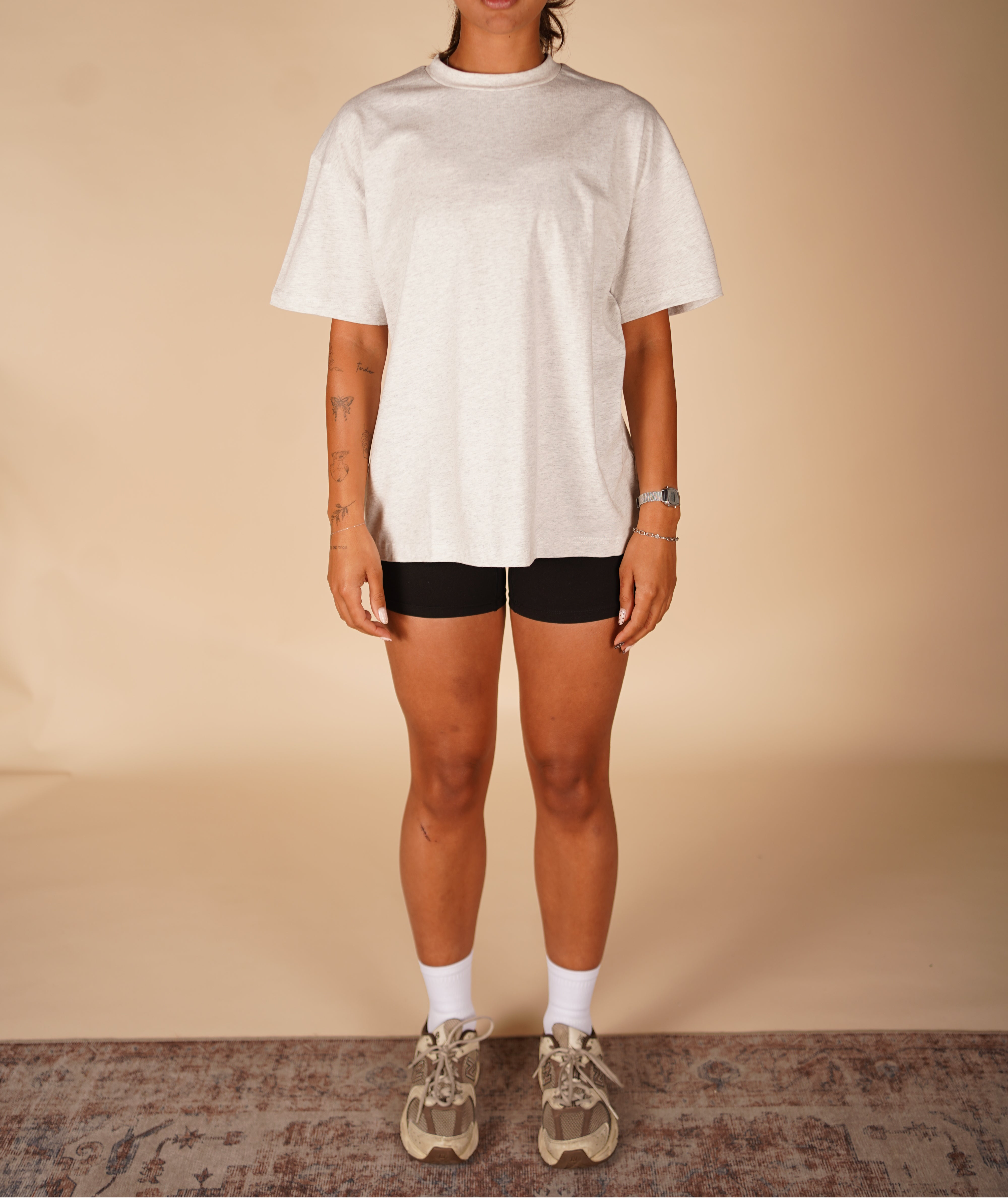 4000 weeks Graphic Tee - Heather Grey