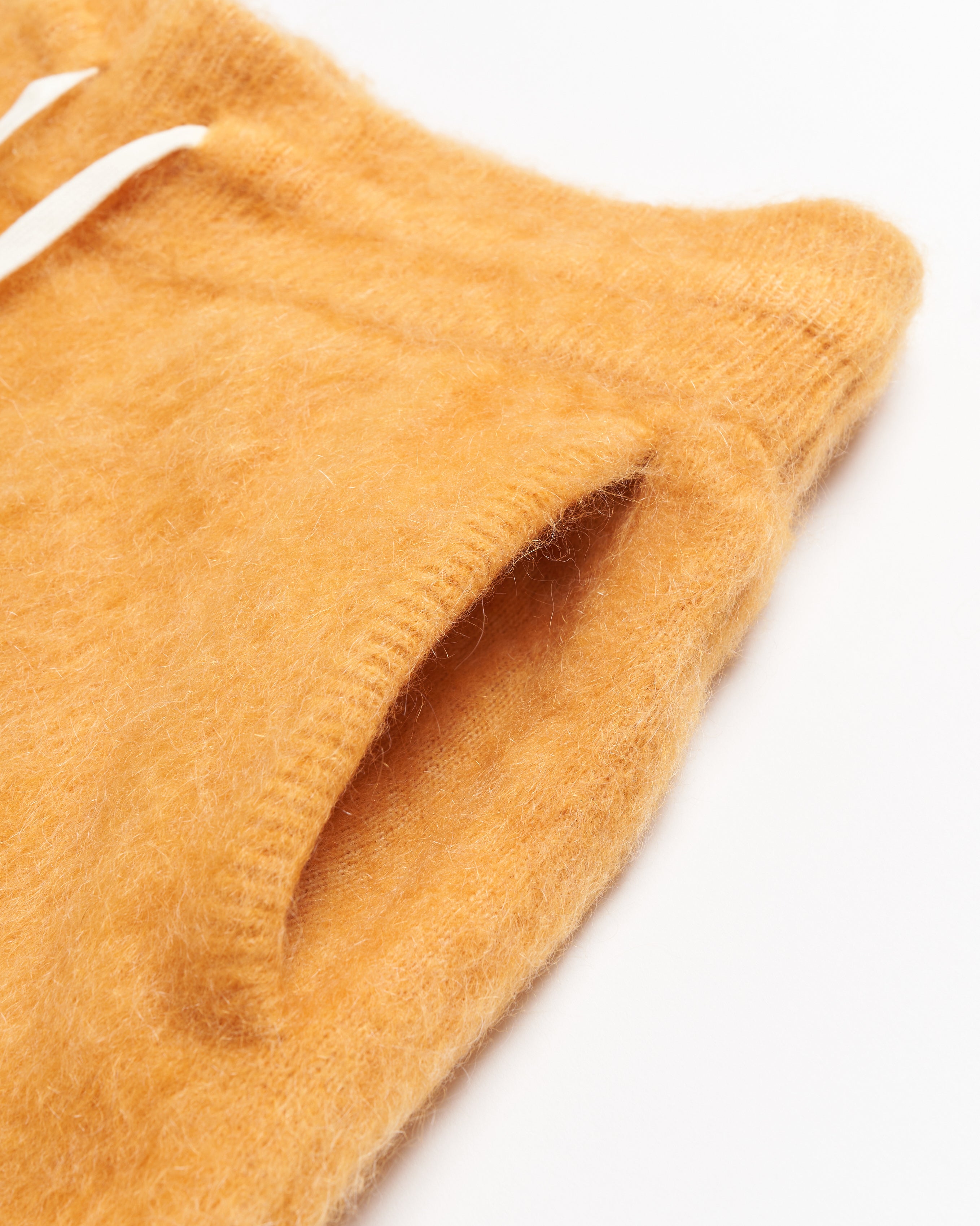 Harmonious Mohair Baller Shorts - Mustard