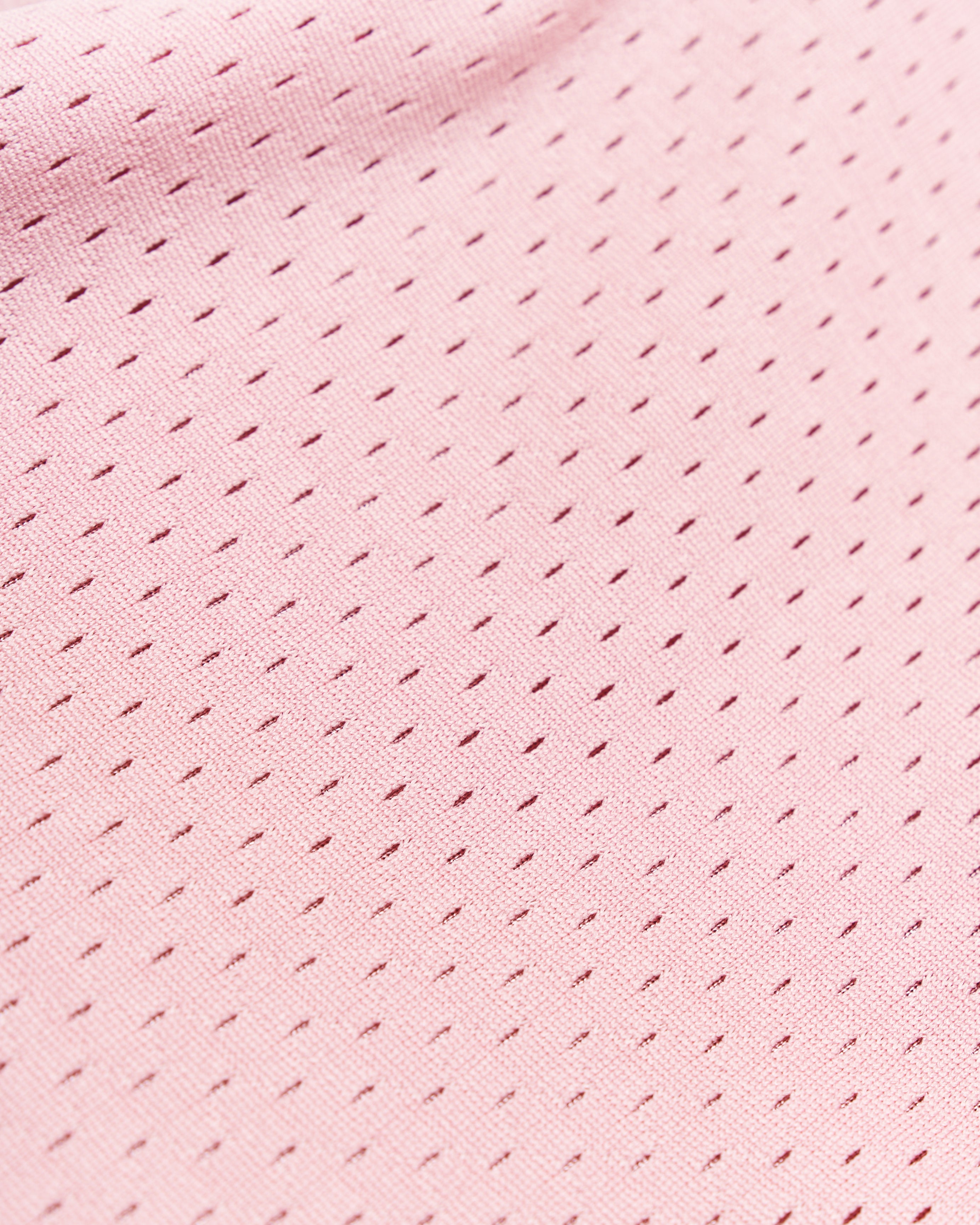 Harmonious Retro Mesh Shorts - Pink