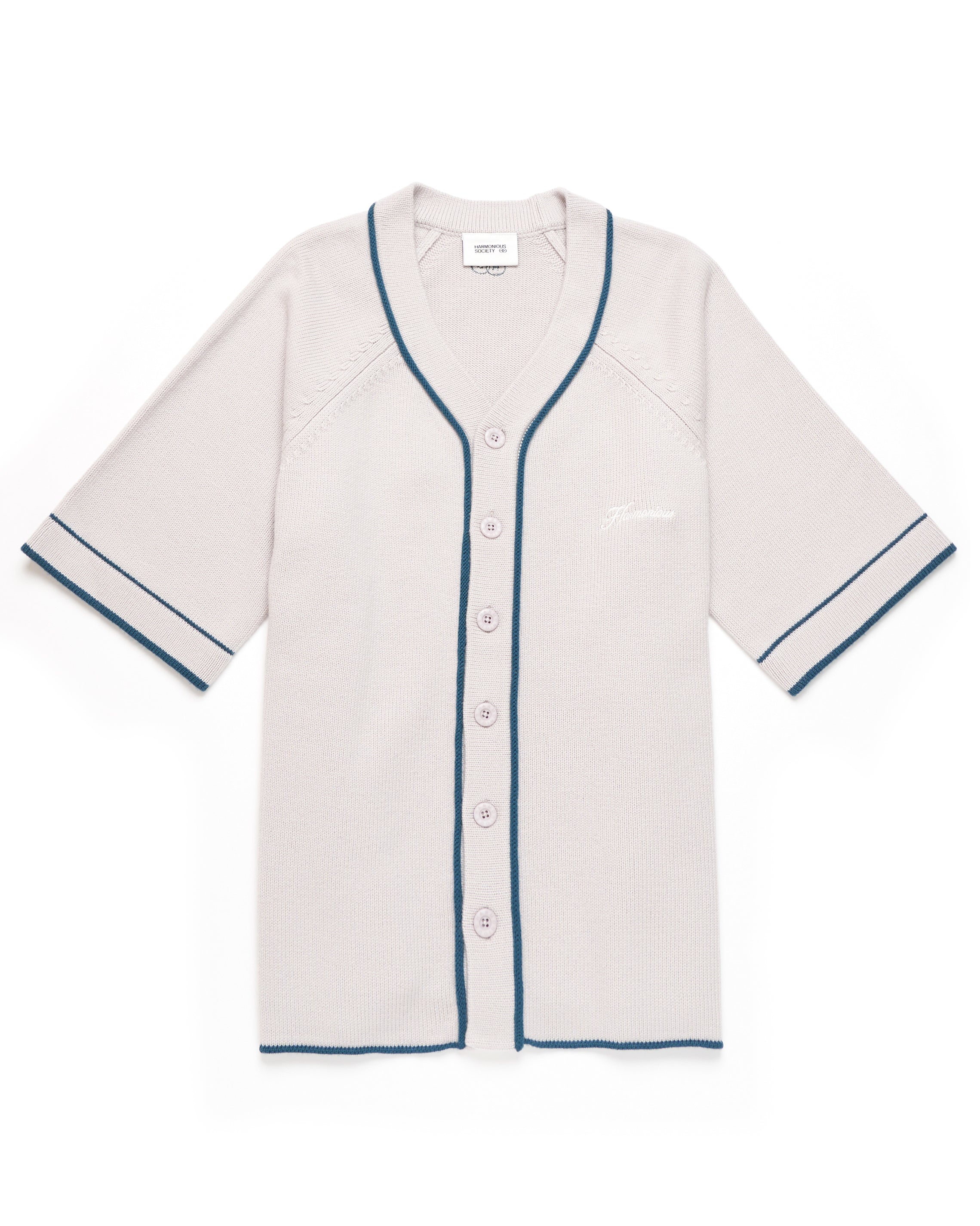 Harmonious Merino Baseball Shirt - Stone