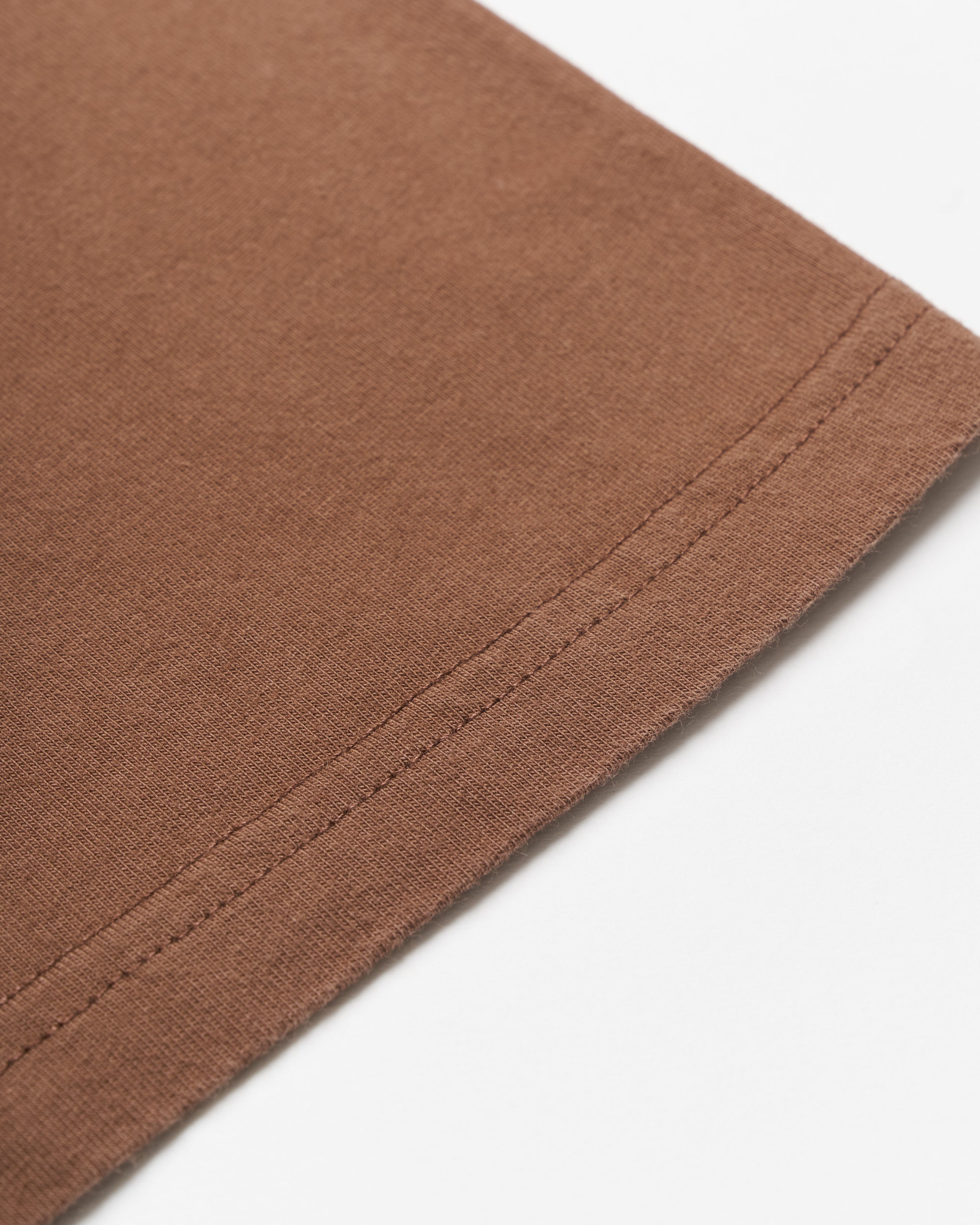 Harmonious Script Tee - Brown