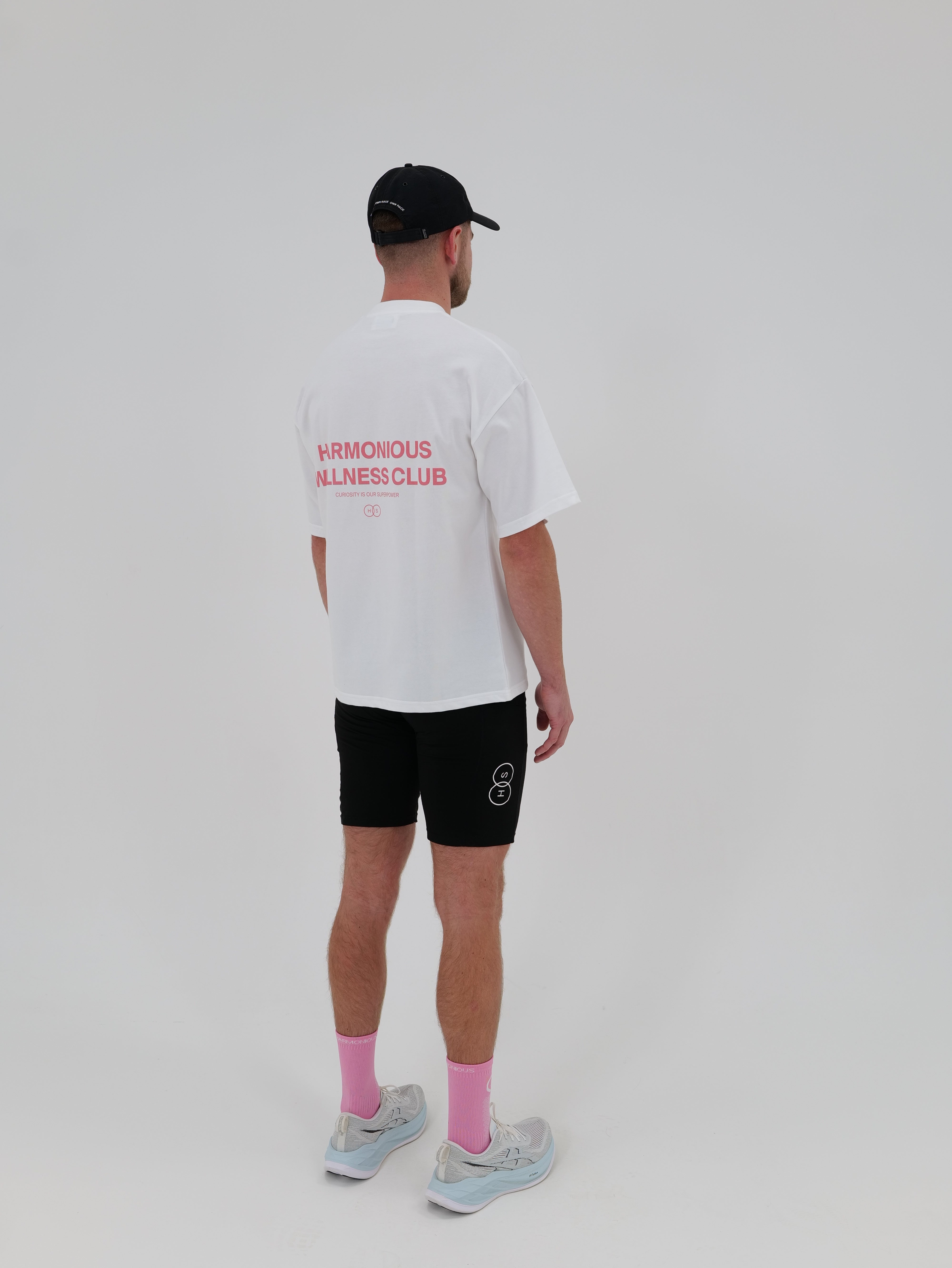 Oversized Wellness Club T-Shirt White