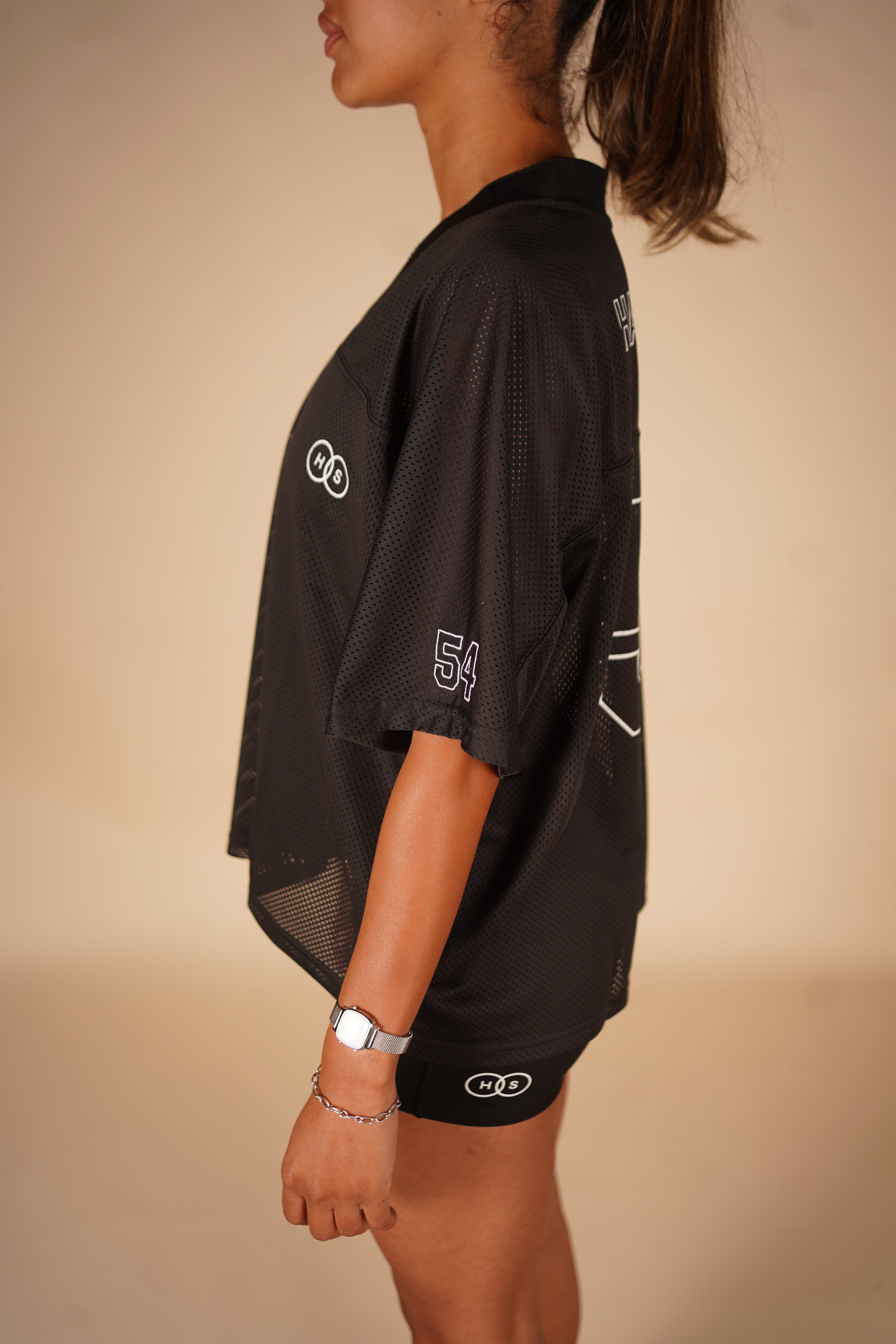 Own Lane Mesh Jersey - Black