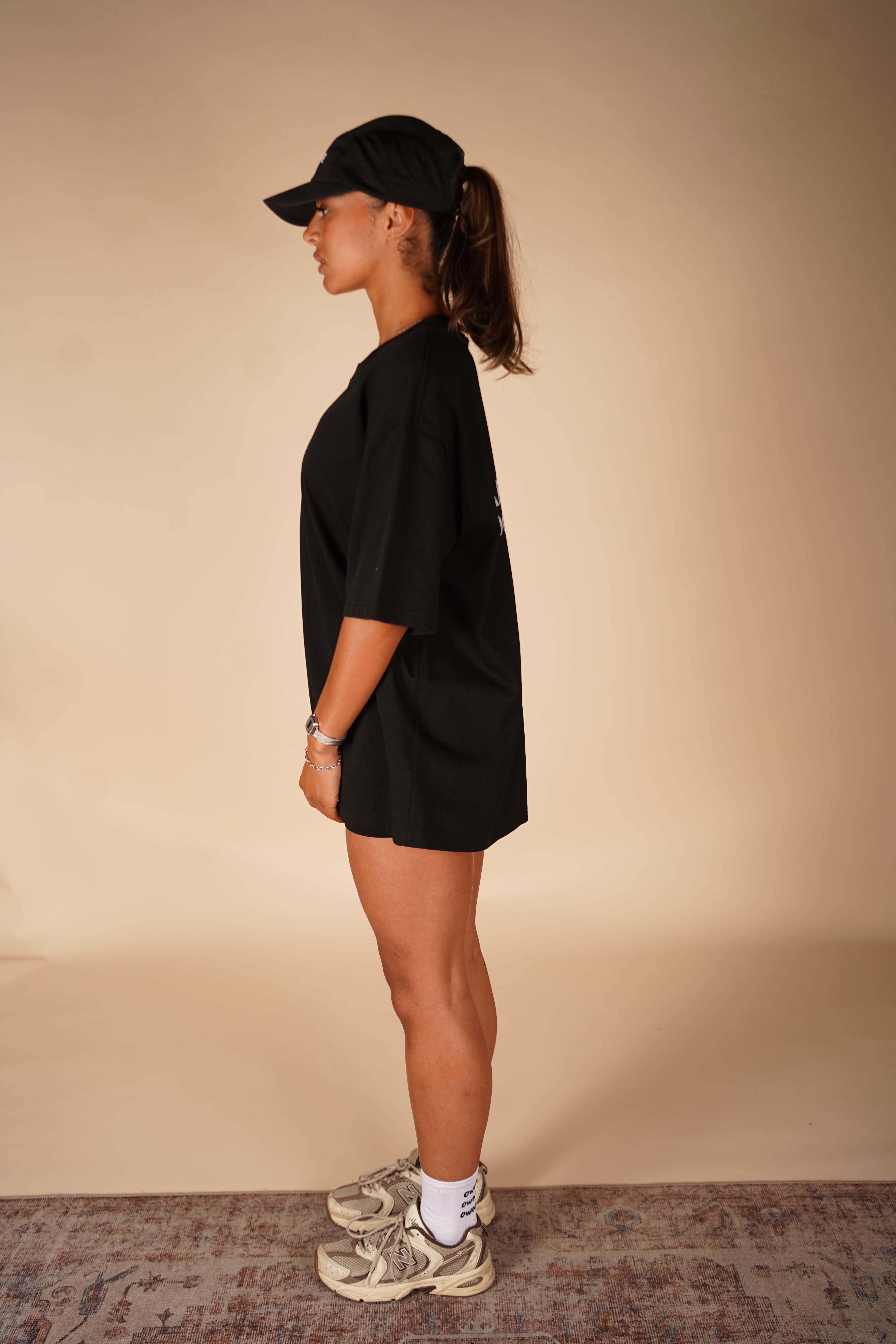 Own Lane Black T-shirt