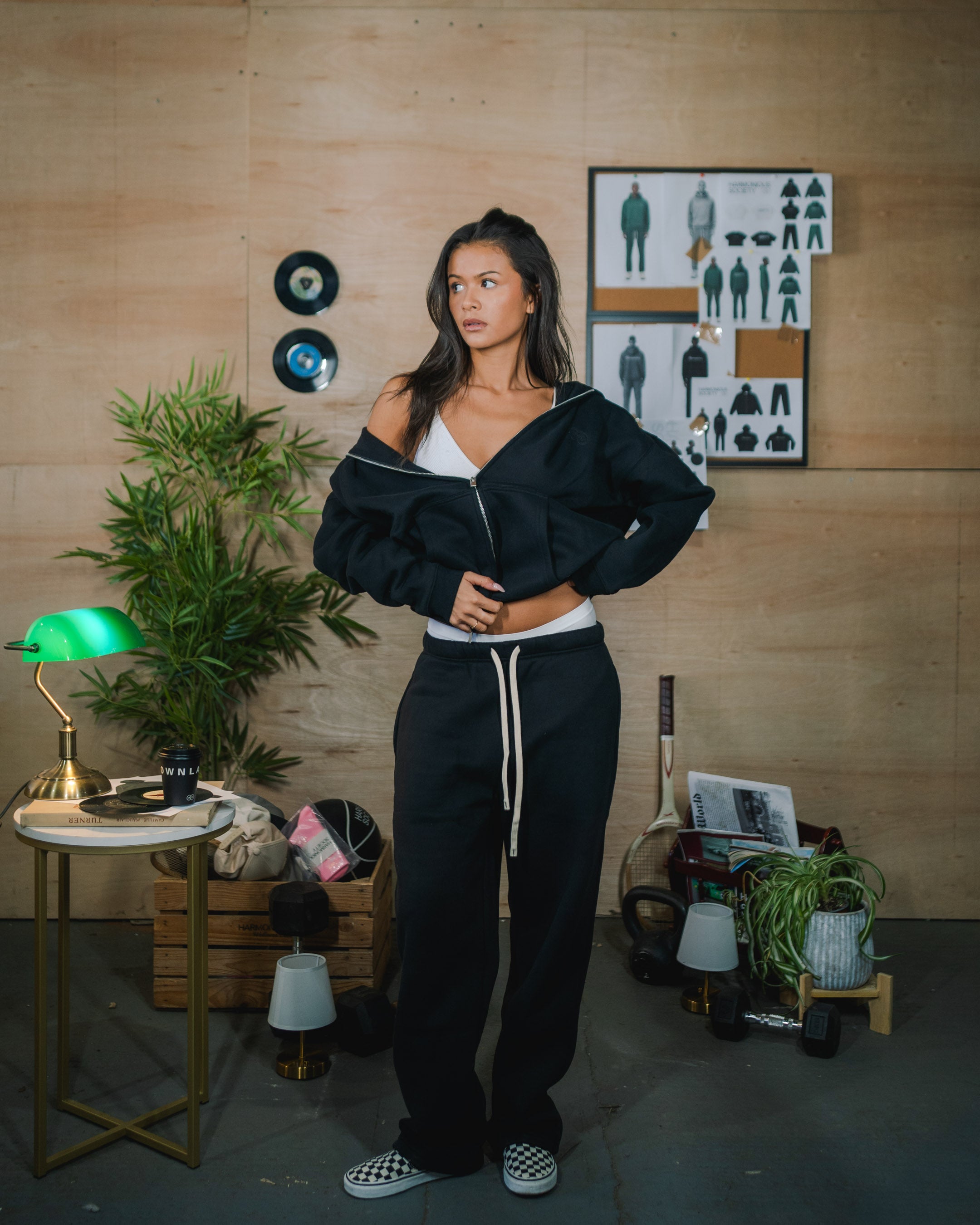 Cosy Joggers - Storm Black