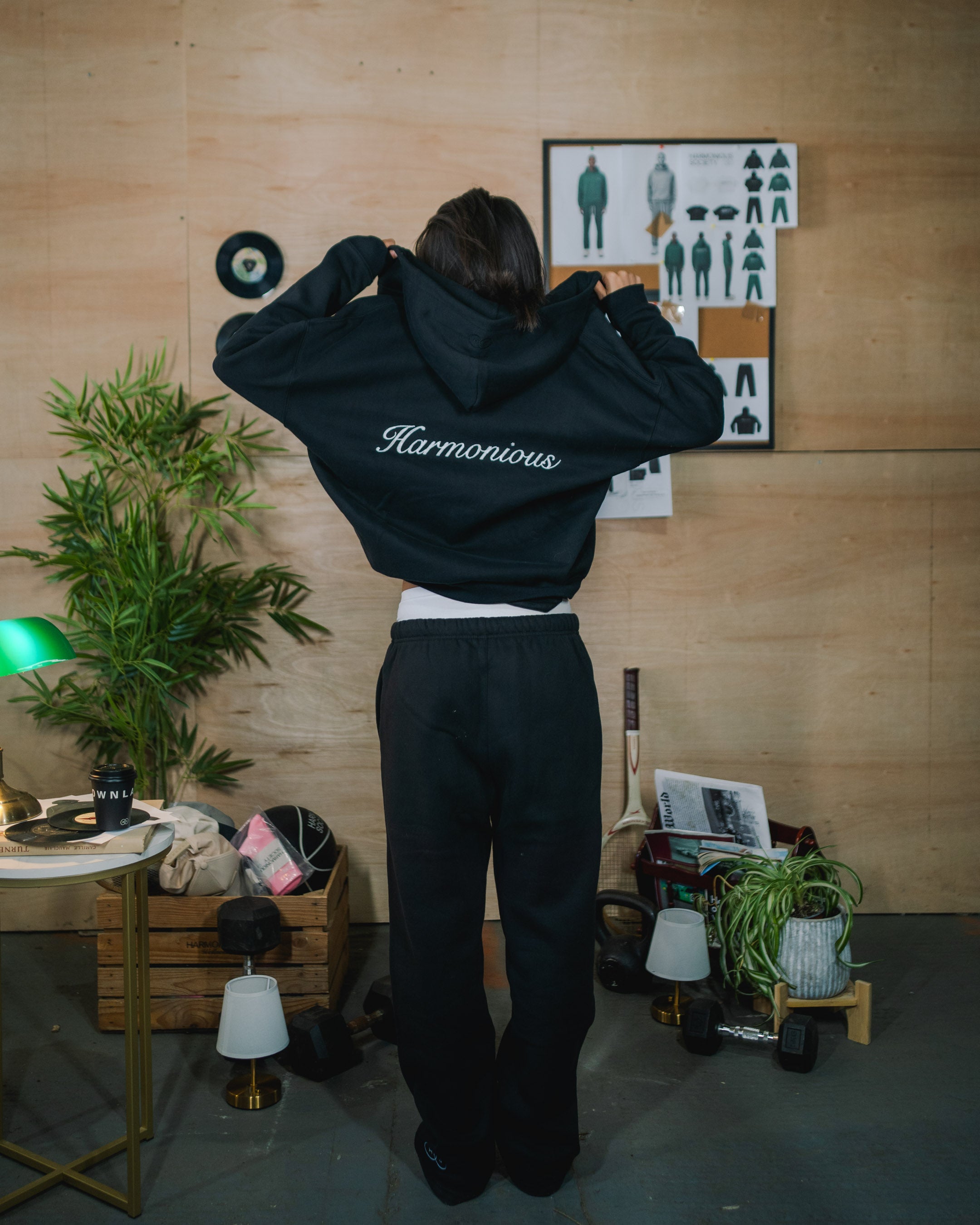 Cosy Joggers - Storm Black