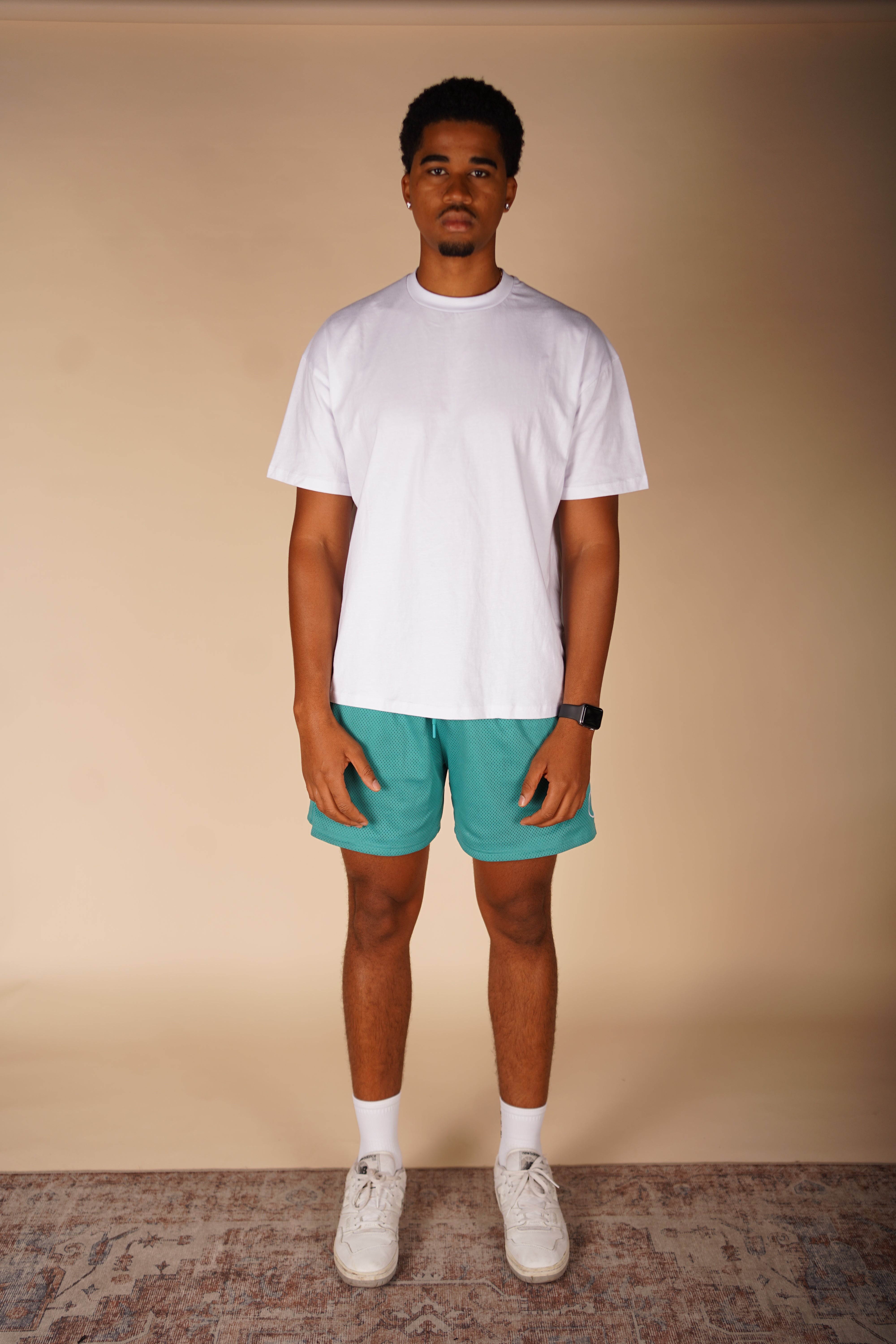 Mesh Shorts - Aqua