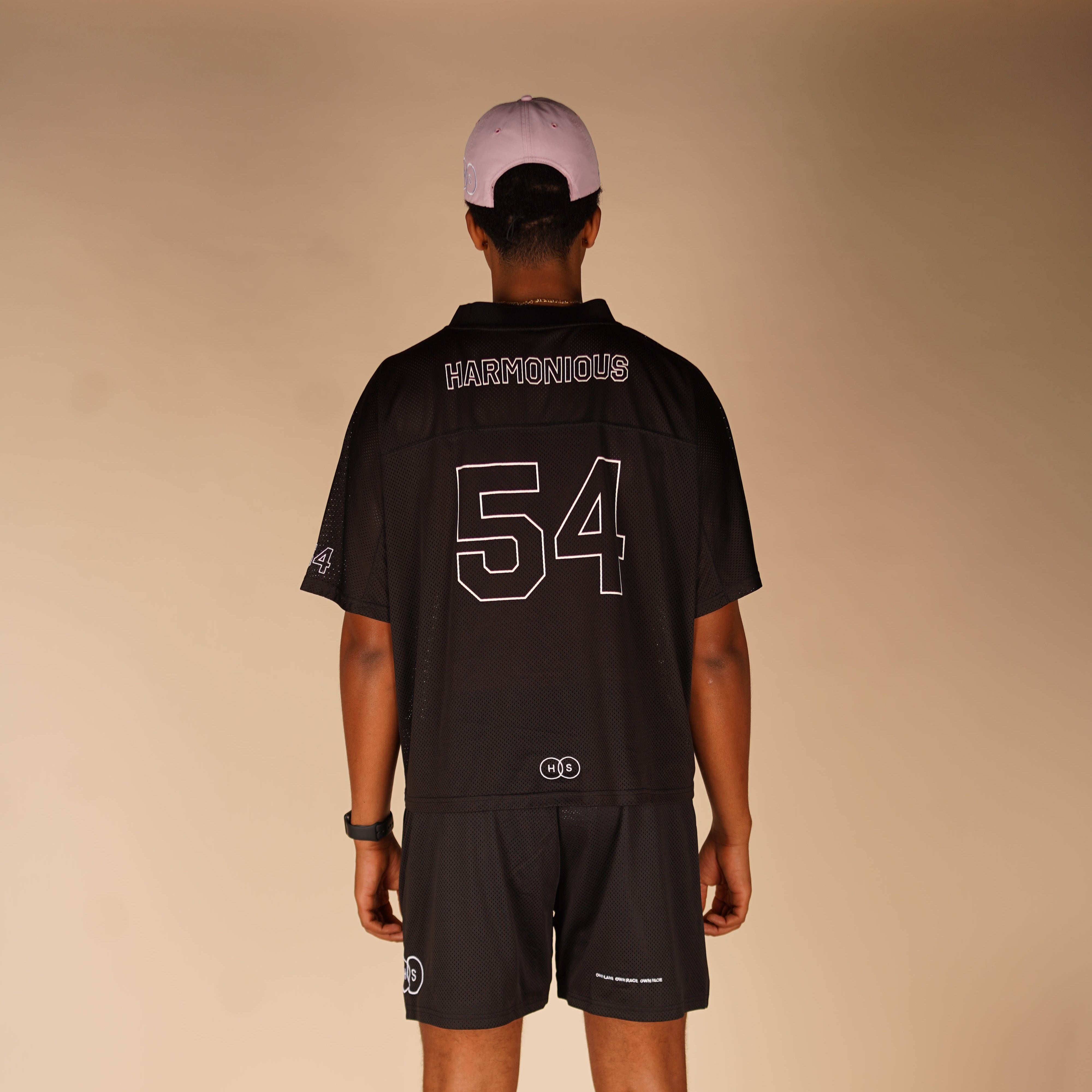 Own Lane Mesh Jersey - Black