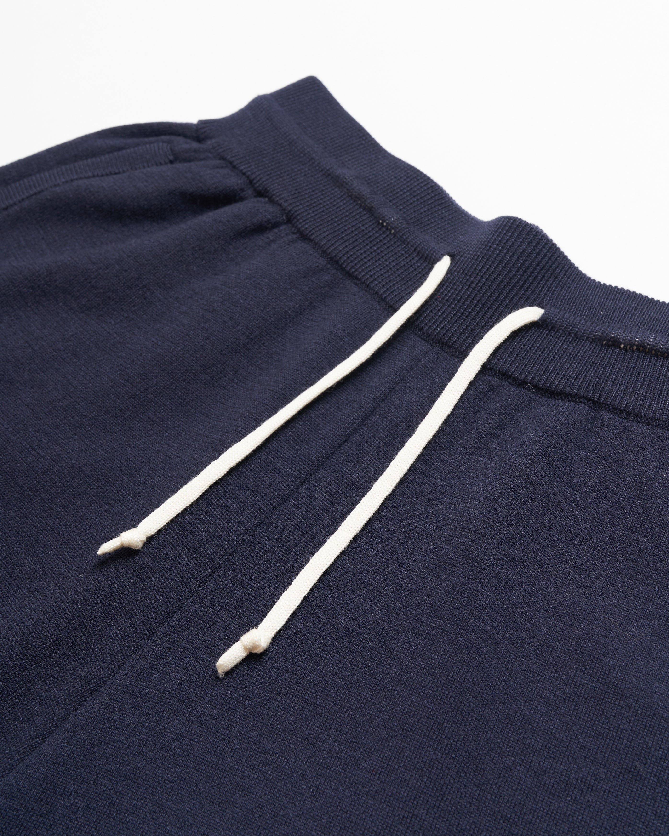 Harmonious navy merino baller shorts 