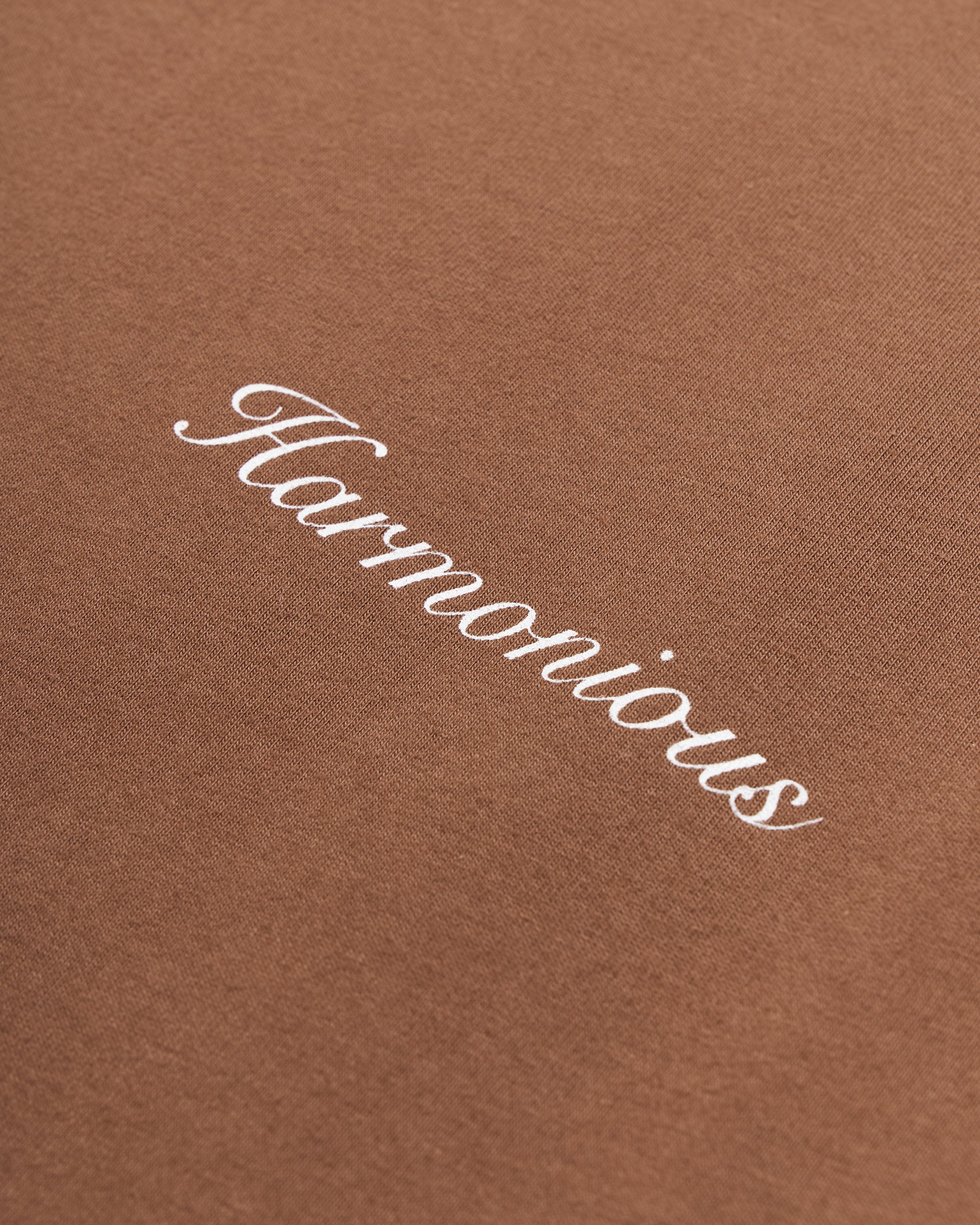 Script T-shirt - Brown
