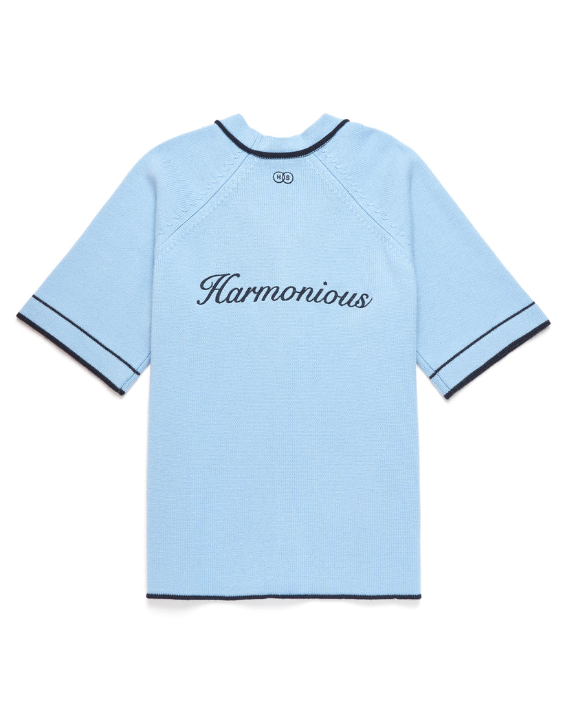 Harmonious baseball shirt 