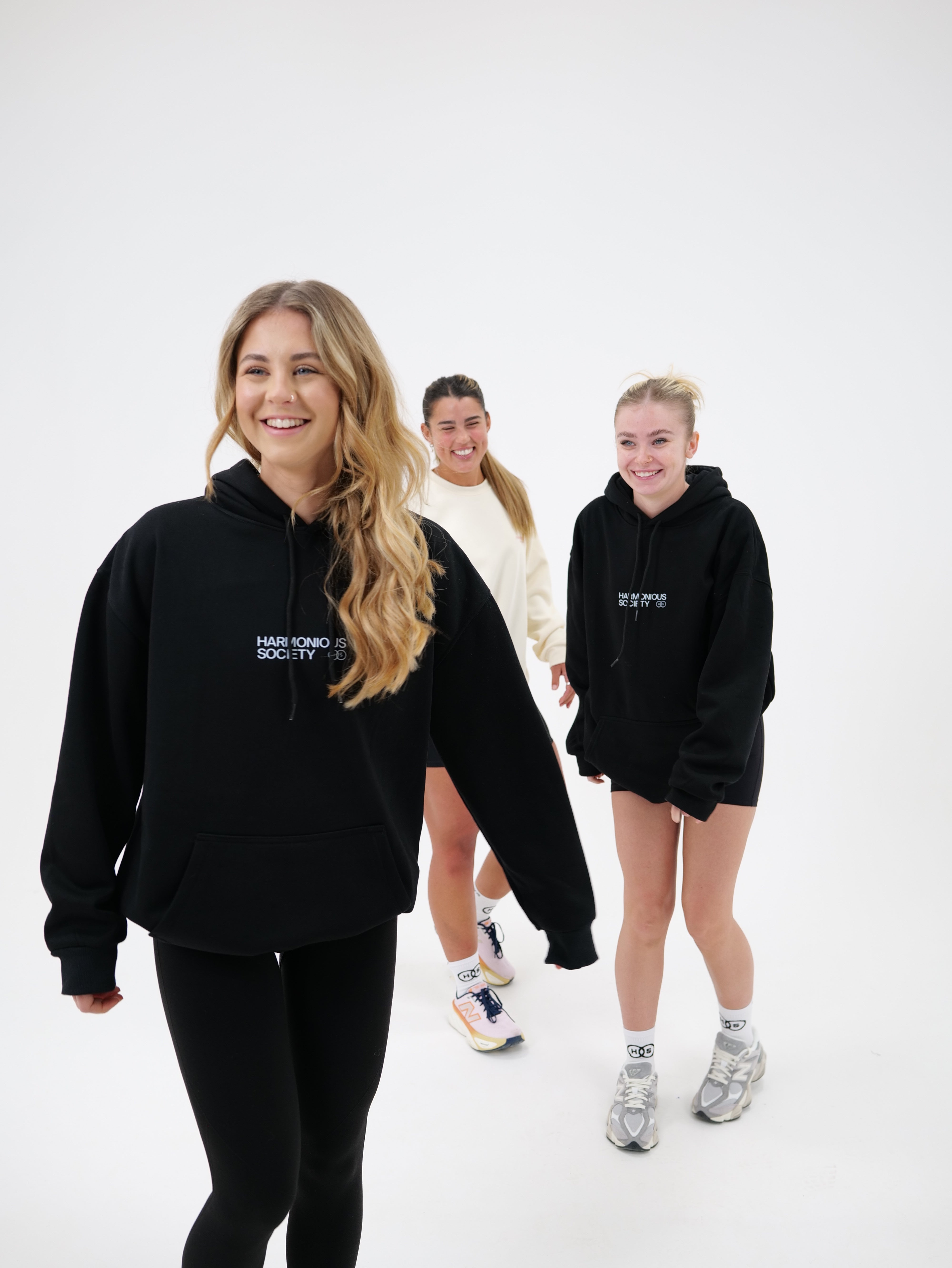 Wellness Club Hoodie Black