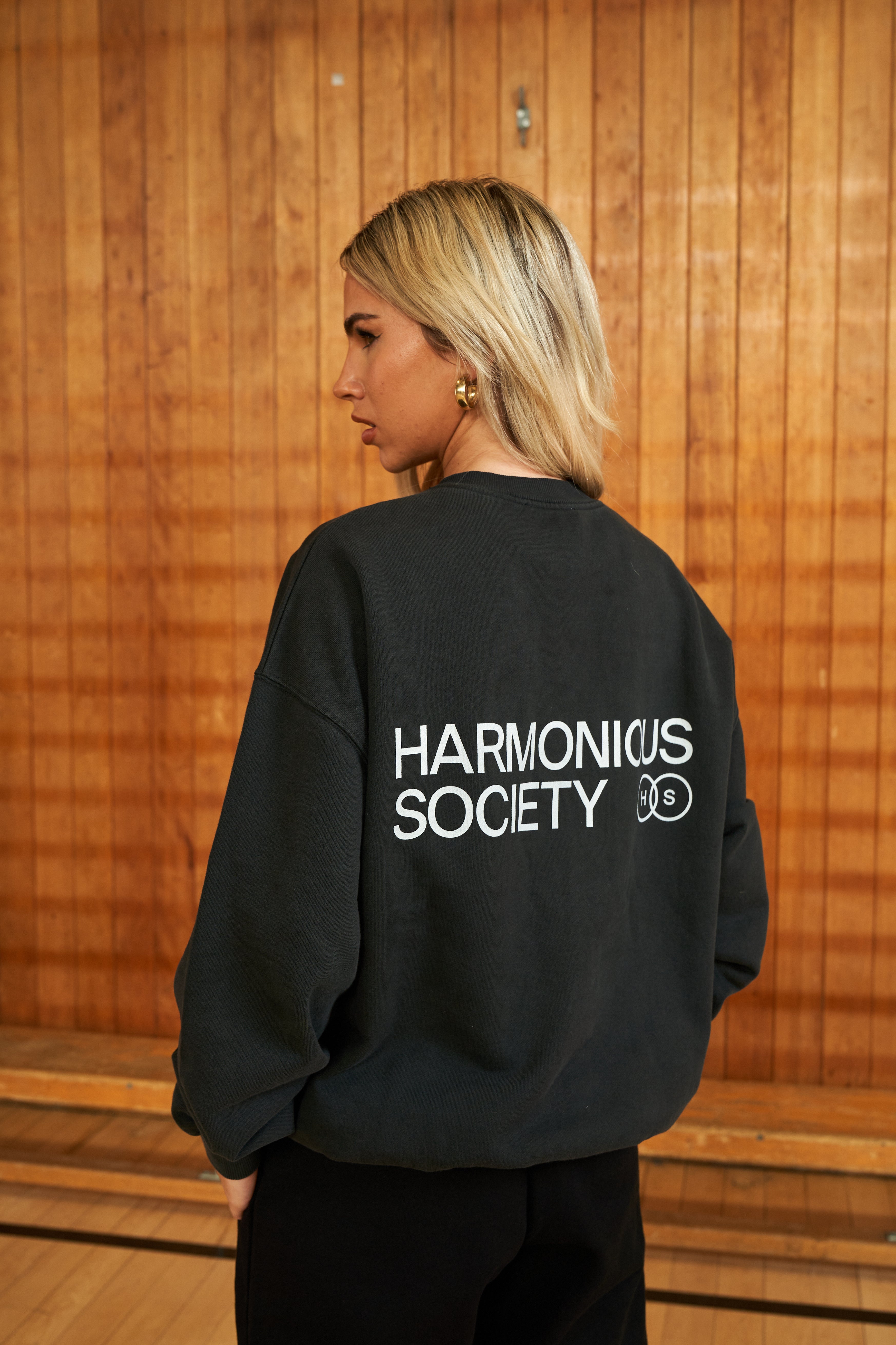 Harmonious Core Sweater - Vintage Washed Black
