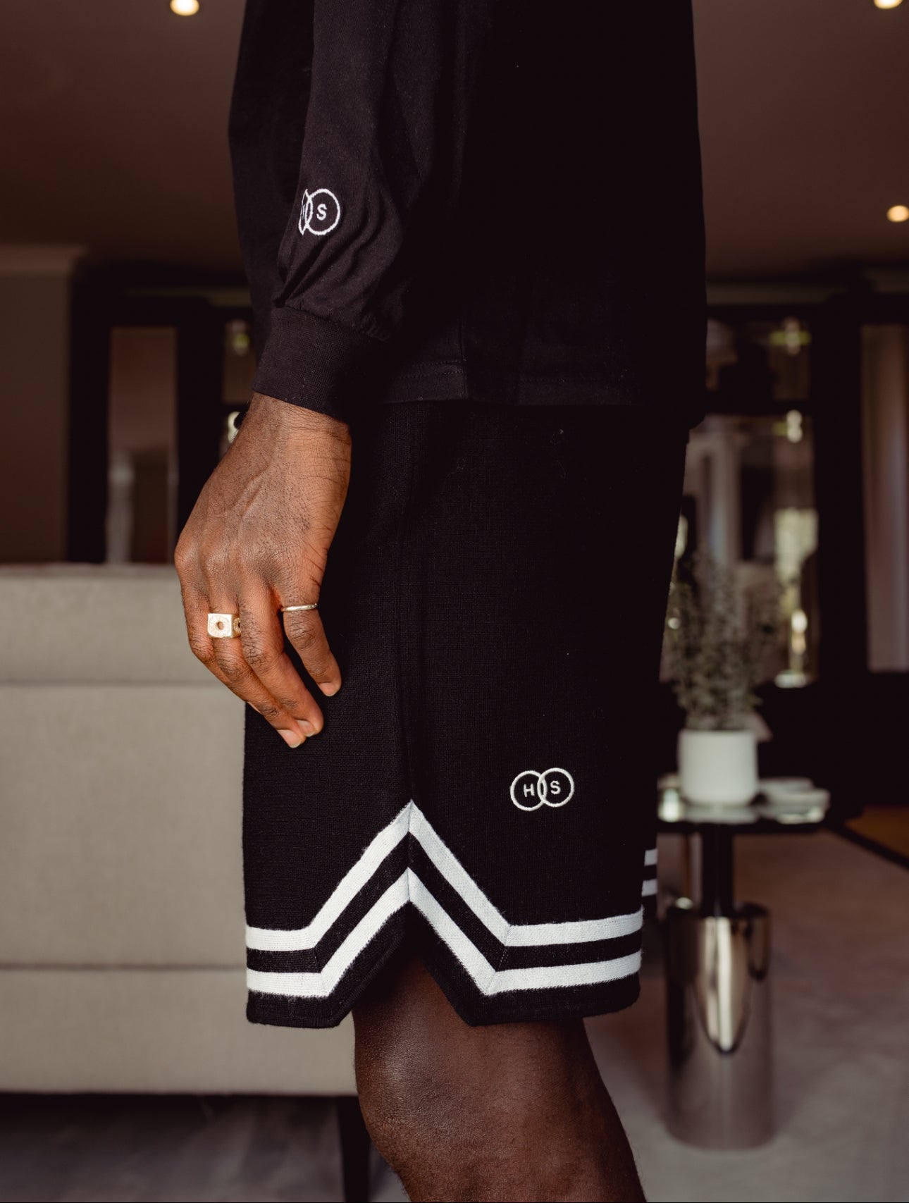 Merino Baller Shorts - Black Core