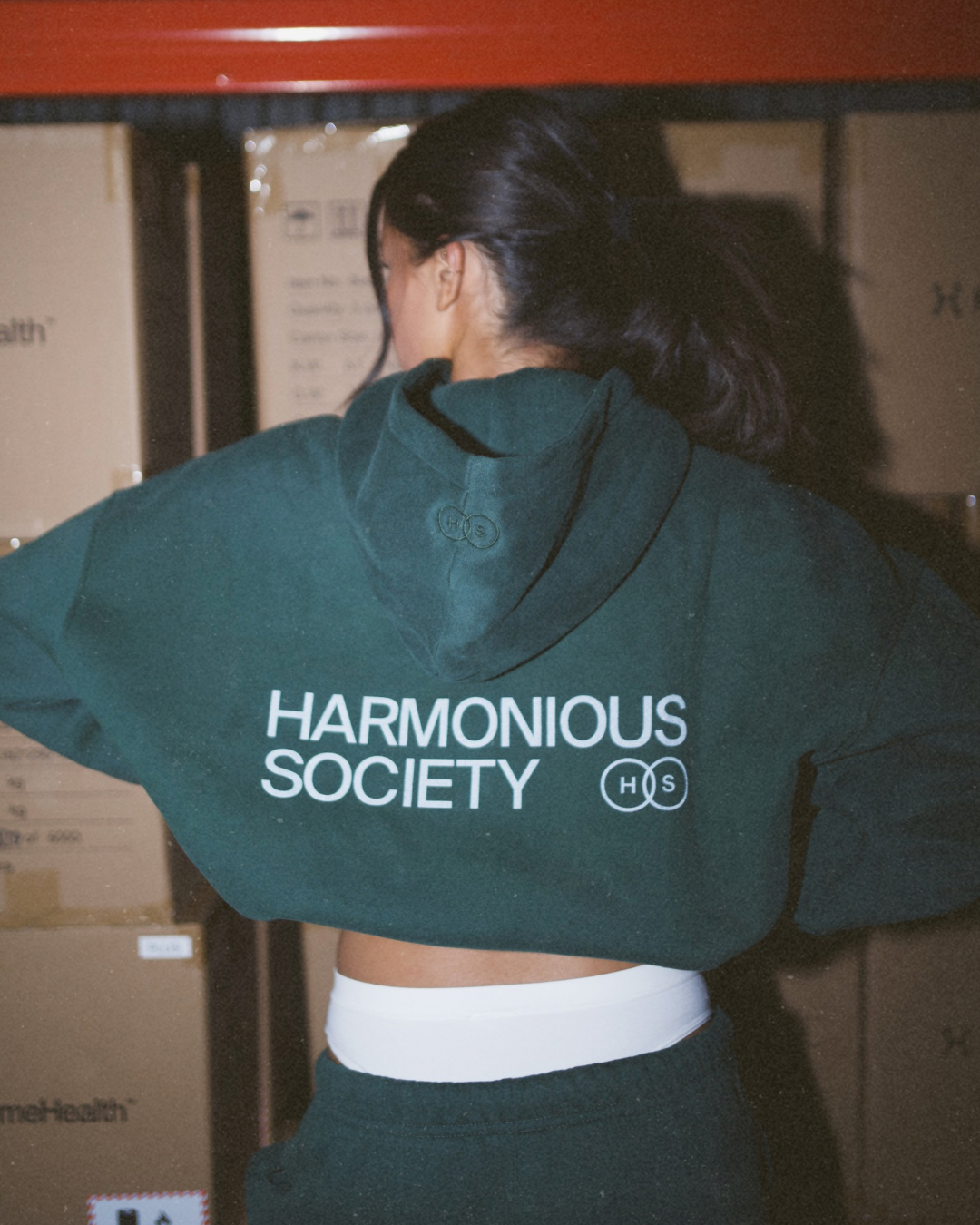 Cosy Hoodie - Bottle Green