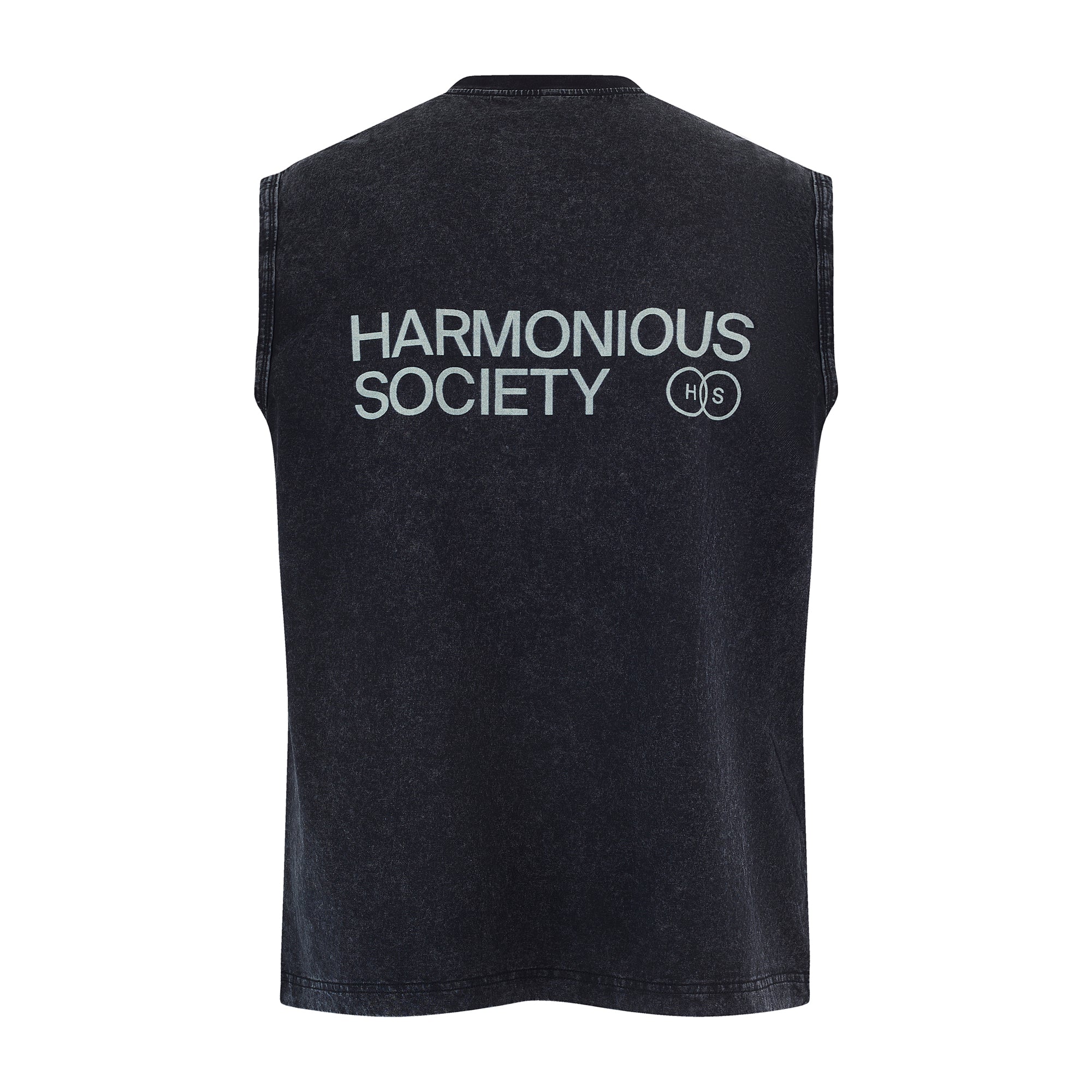 Washed Black Core Vest