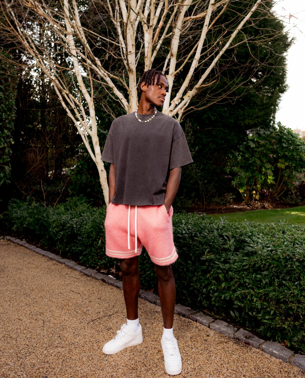 Mohair Baller Shorts - Pink