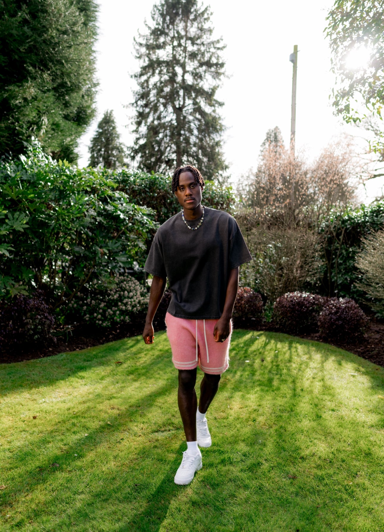 Mohair Baller Shorts - Pink